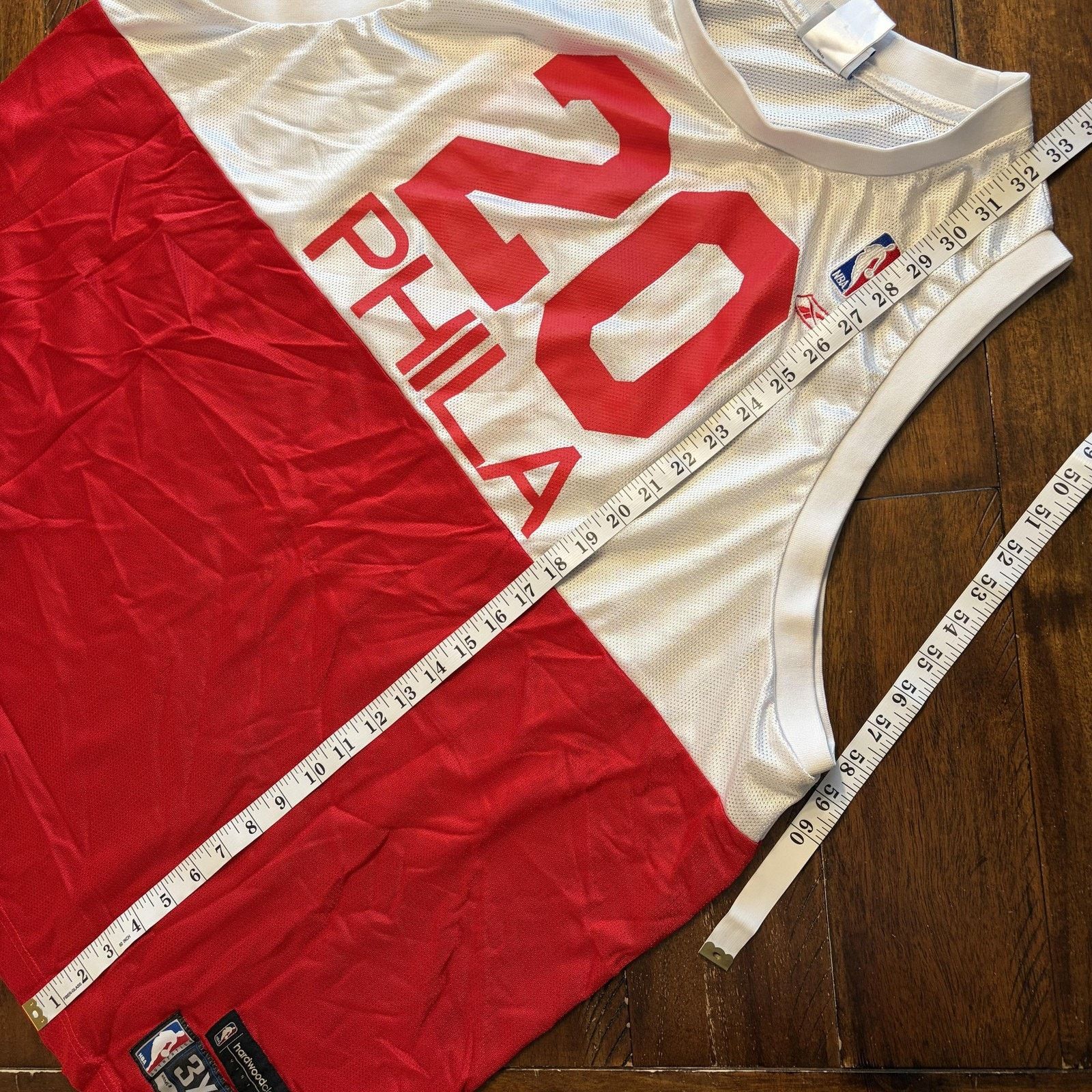 Reebok Vintage Philadelphia 76ers Jersey Mens 3XL Reebok Eric Snow Size US XXL / EU 58 / 5 - 8 Thumbnail