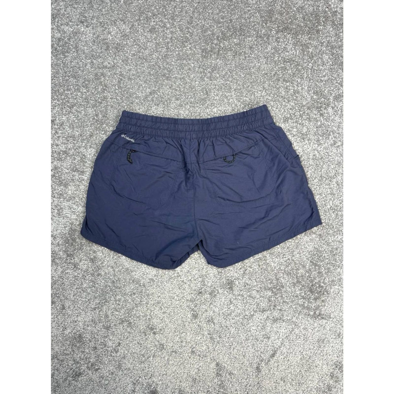 Vintage Columbia Kestrel Shorts Womens Medium Blue Cargo Active Fit 3.5in Inseam Pocket Nylon Hiking Outdoor Size 32" / US 10 / IT 46 - 2 Thumbnail