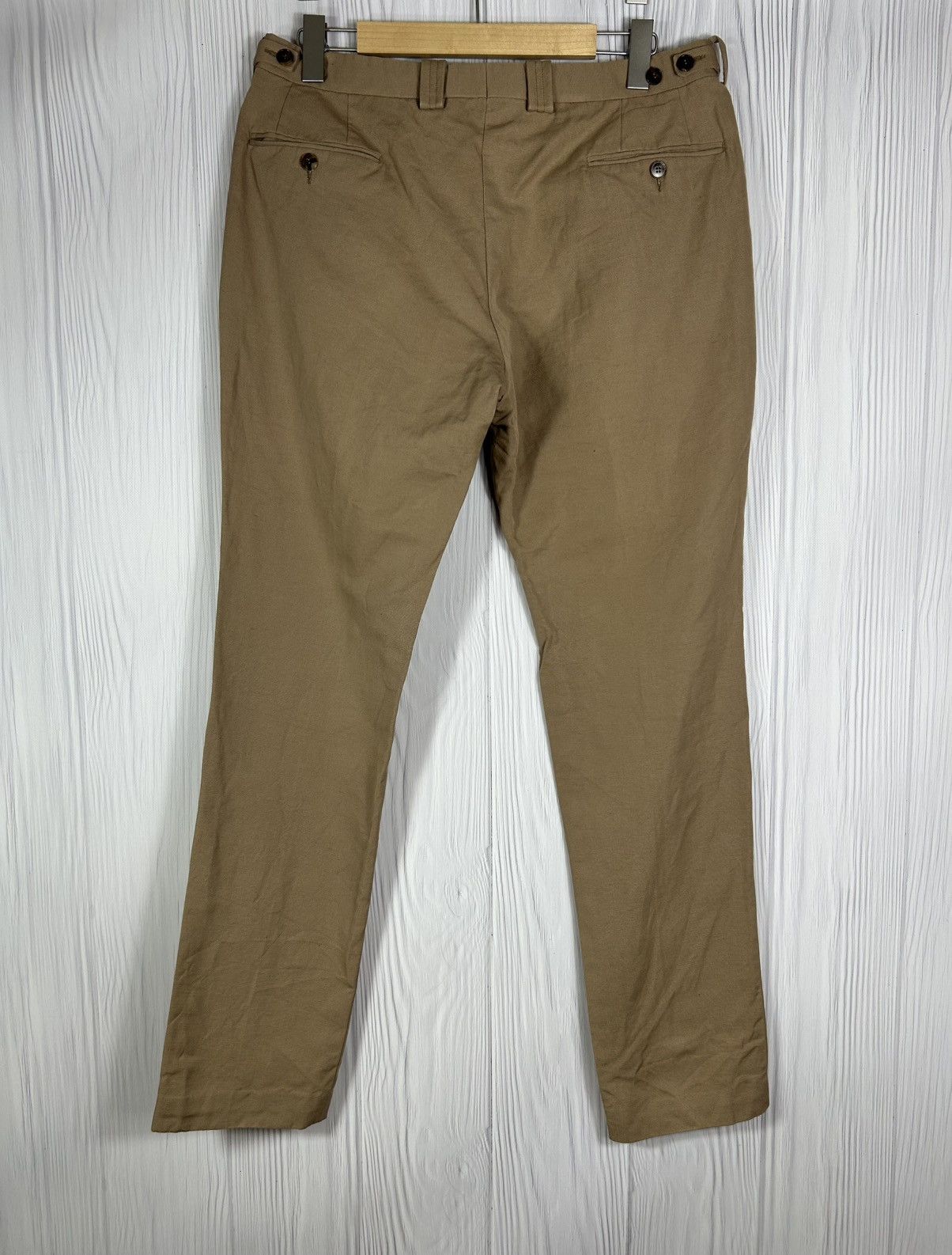 Gucci GUCCI Trousers Pants Web Stripe Side Adjusters Pleated 50R Size US 34 / EU 50 - 7 Thumbnail