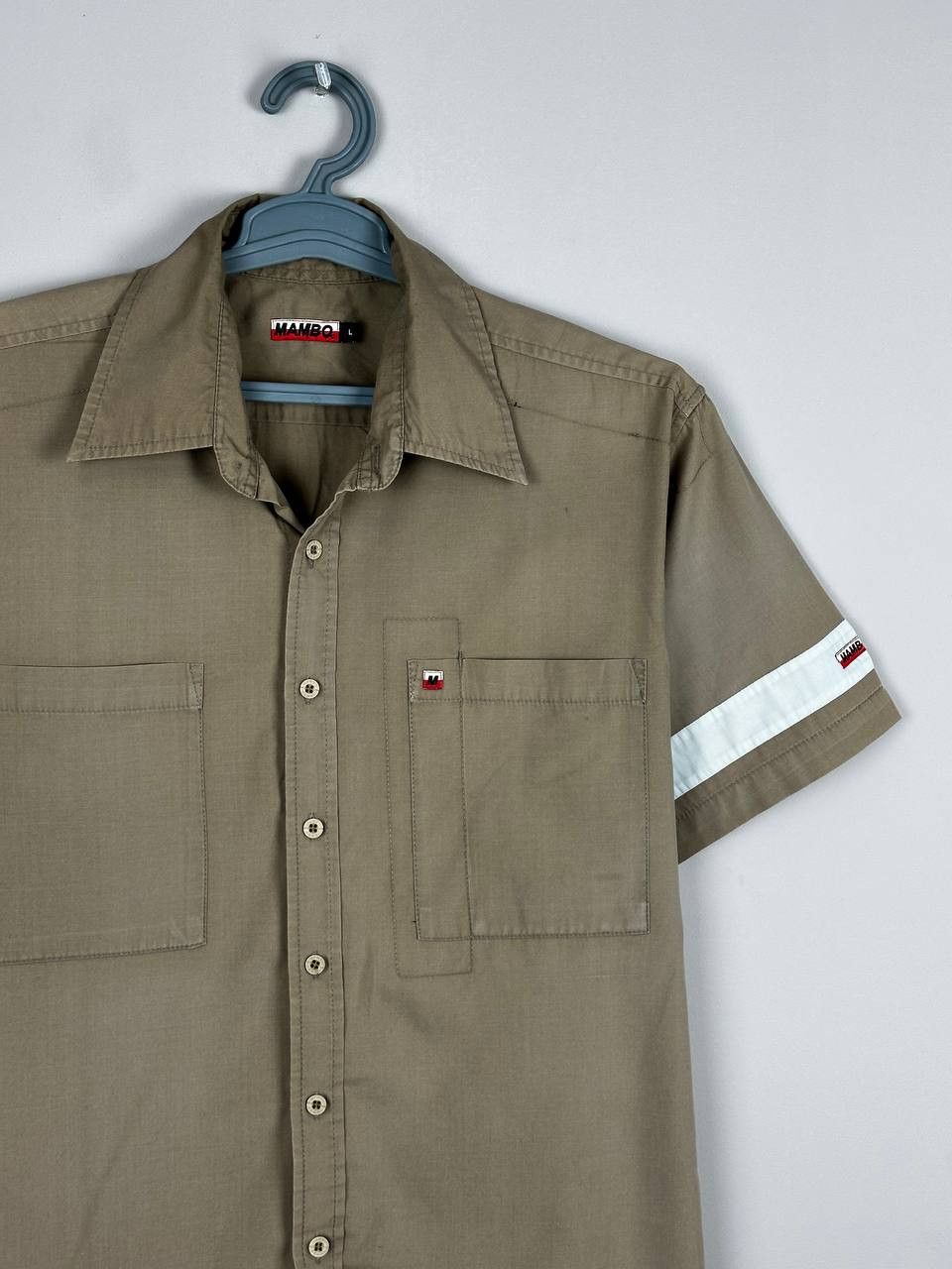Mambo Mambo Surf Deluxe Khaki Short Sleeve Surf Shirt Size US L / EU 52-54 / 3 - 3 Thumbnail