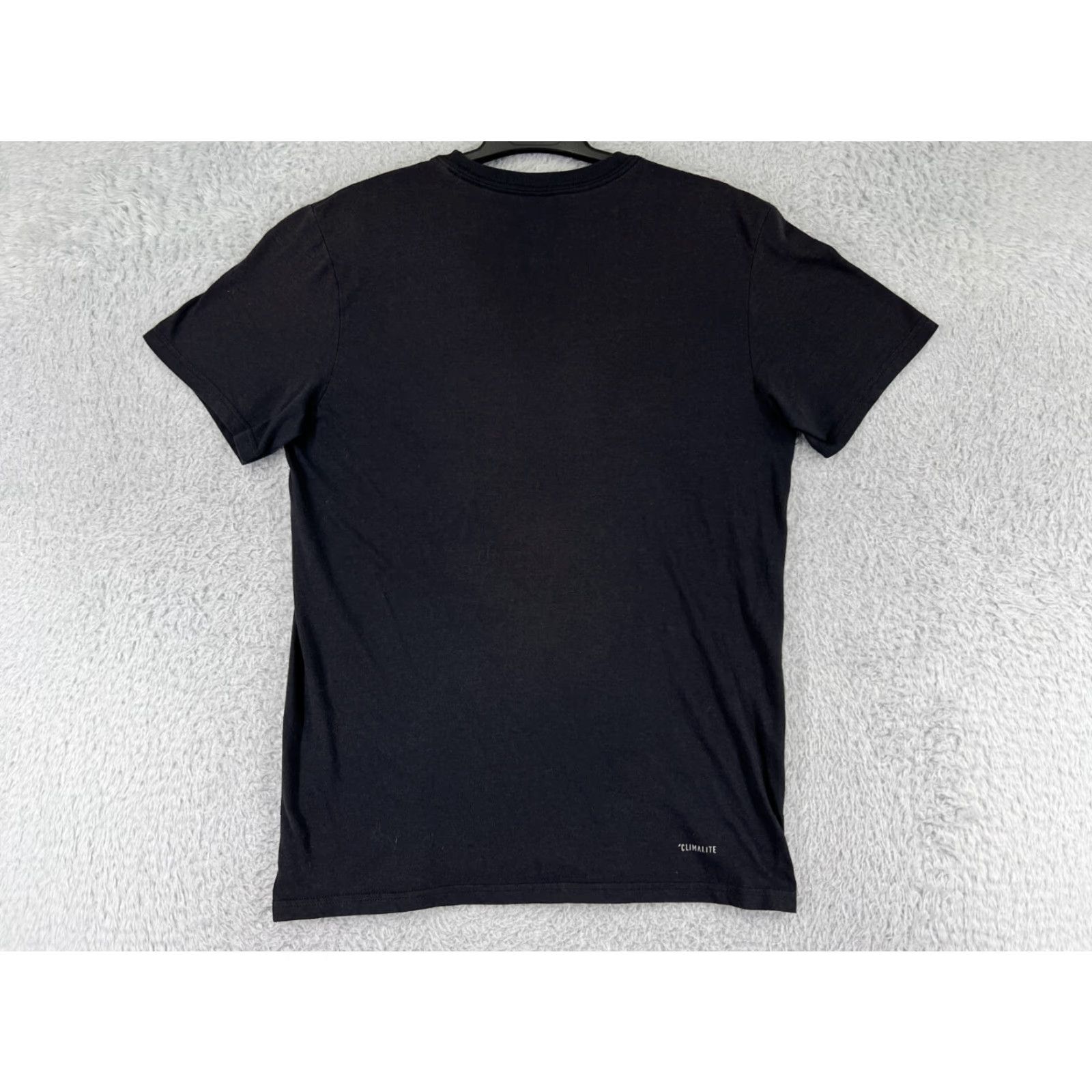 Adidas Adidas Shirt Mens Small Black Graphic Print Crew Neck Short Sleeve Sports Tee Size US S / EU 44-46 / 1 - 2 Thumbnail