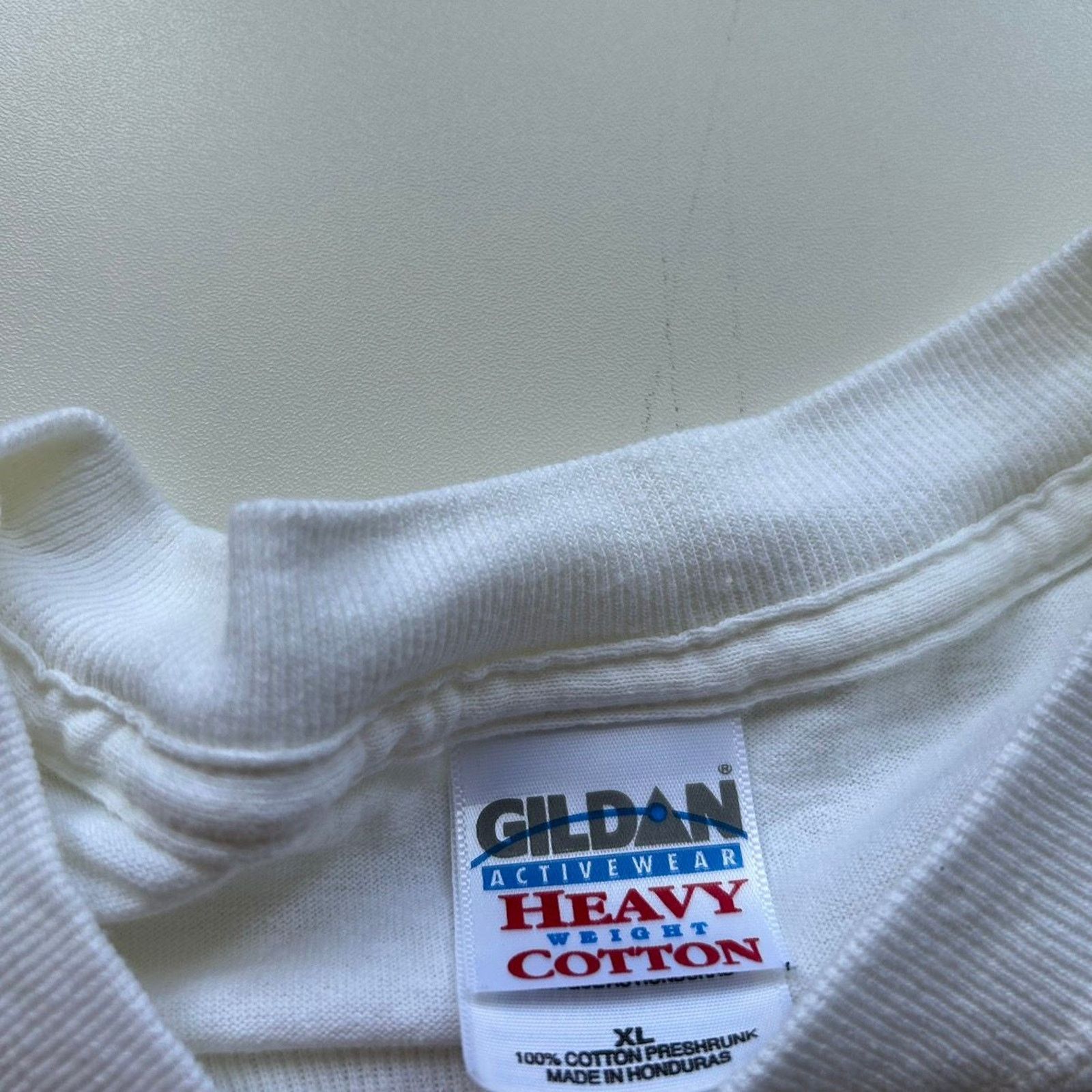 Gildan Vintage Y2K NASCAR Racing Art T Shirt XL Gildan White Rare Size US XL / EU 56 / 4 - 5 Thumbnail