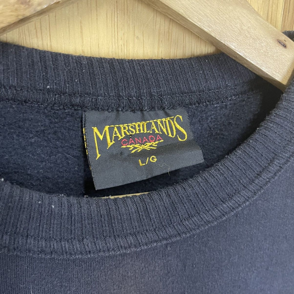Vintage Vintage 90s Canadian Marshlands Big Logo Crewneck Sweatshirt Size US L / EU 52-54 / 3 - 10 Thumbnail