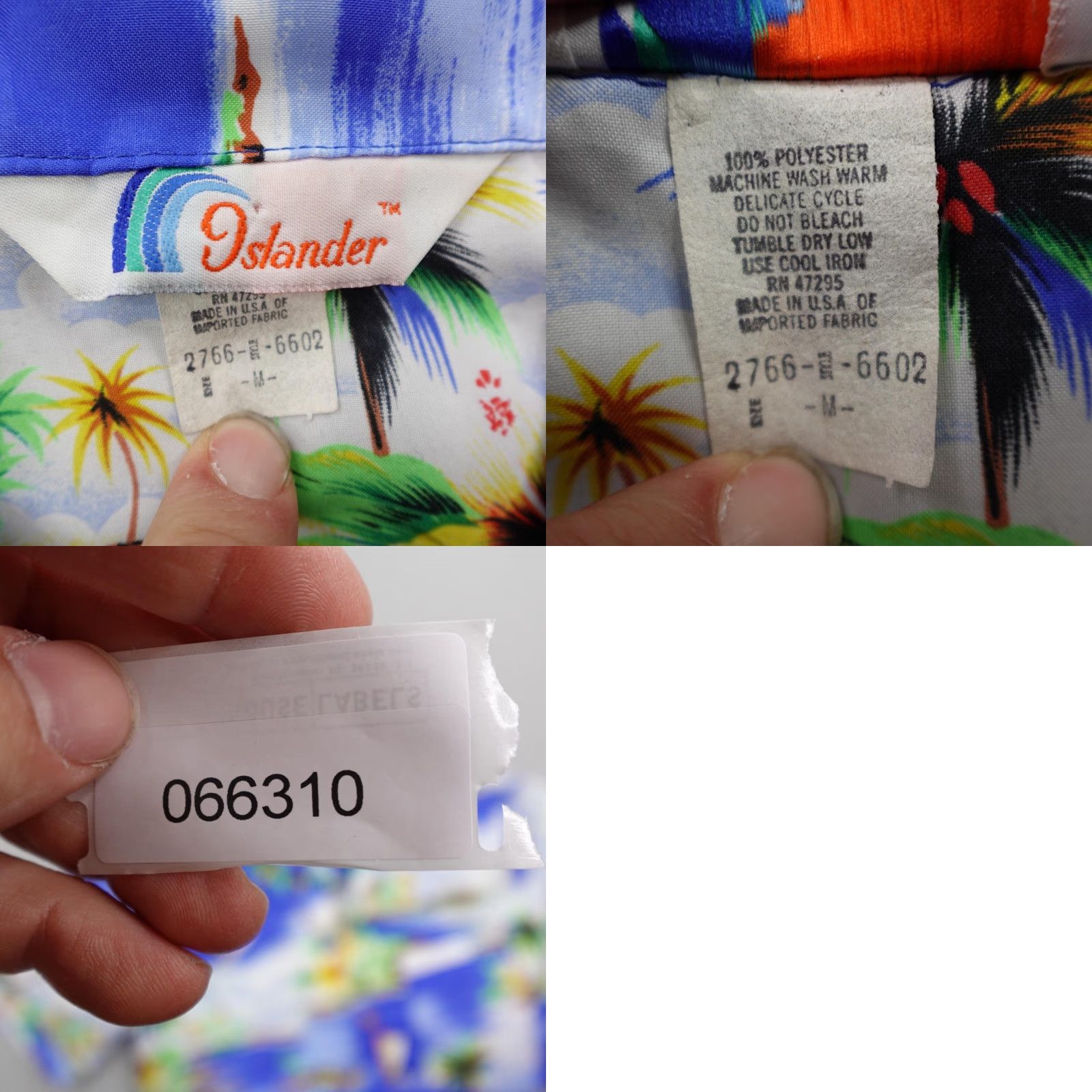 Vintage Vintage Islander Shirt Mens Medium Blue Hawaiian Aloha Tropical Camp Button Up Size US M / EU 48-50 / 2 - 8 Thumbnail