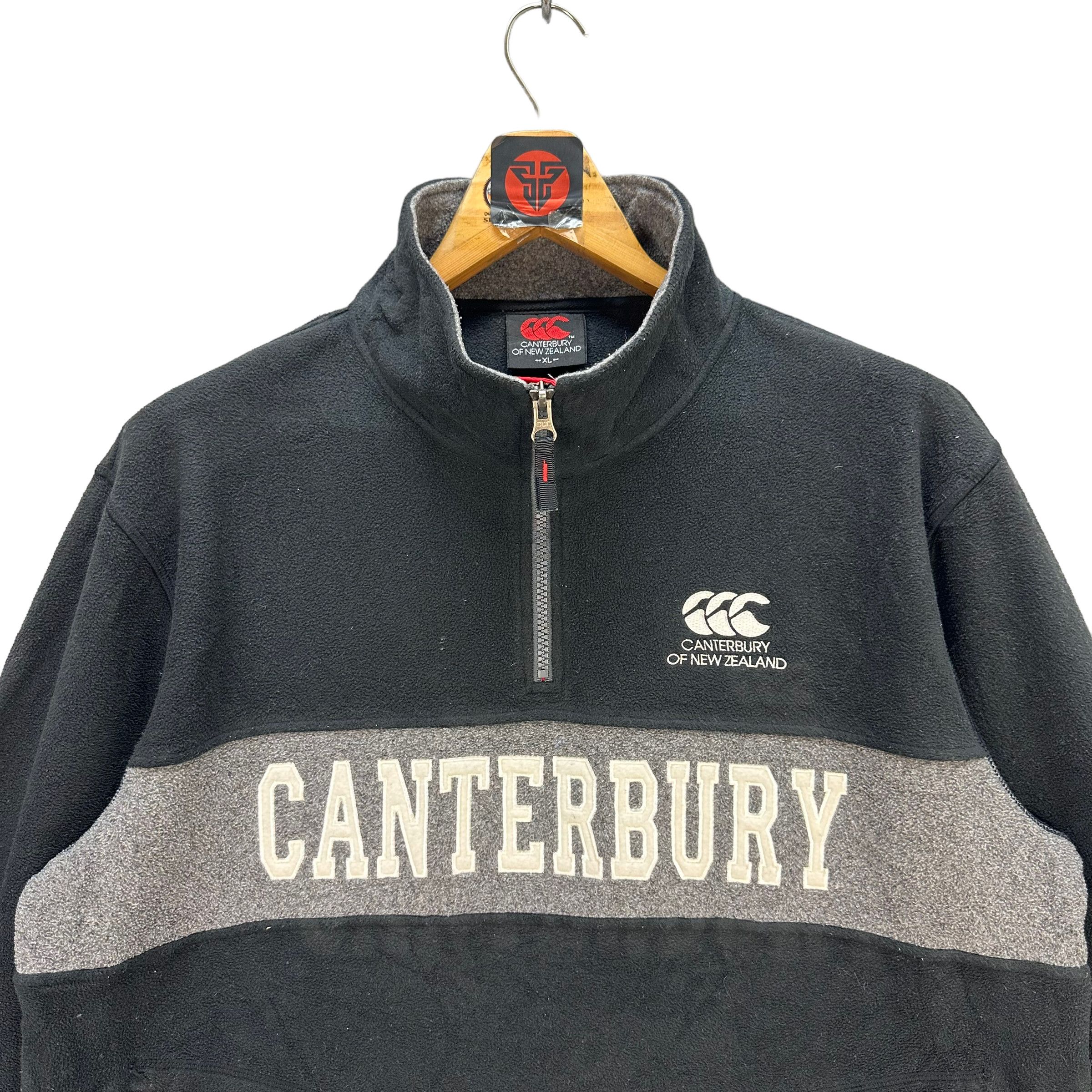 Canterbury of New Zealand CANTERBURY BIG LOGO PULLOVER FLEECE #7556-153 Size US XL / EU 56 / 4 - 2 Thumbnail