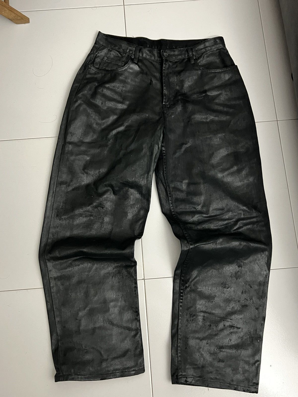 Calvin Klein CK Waxed denim Size US 32 / EU 48 - 1 Thumbnail