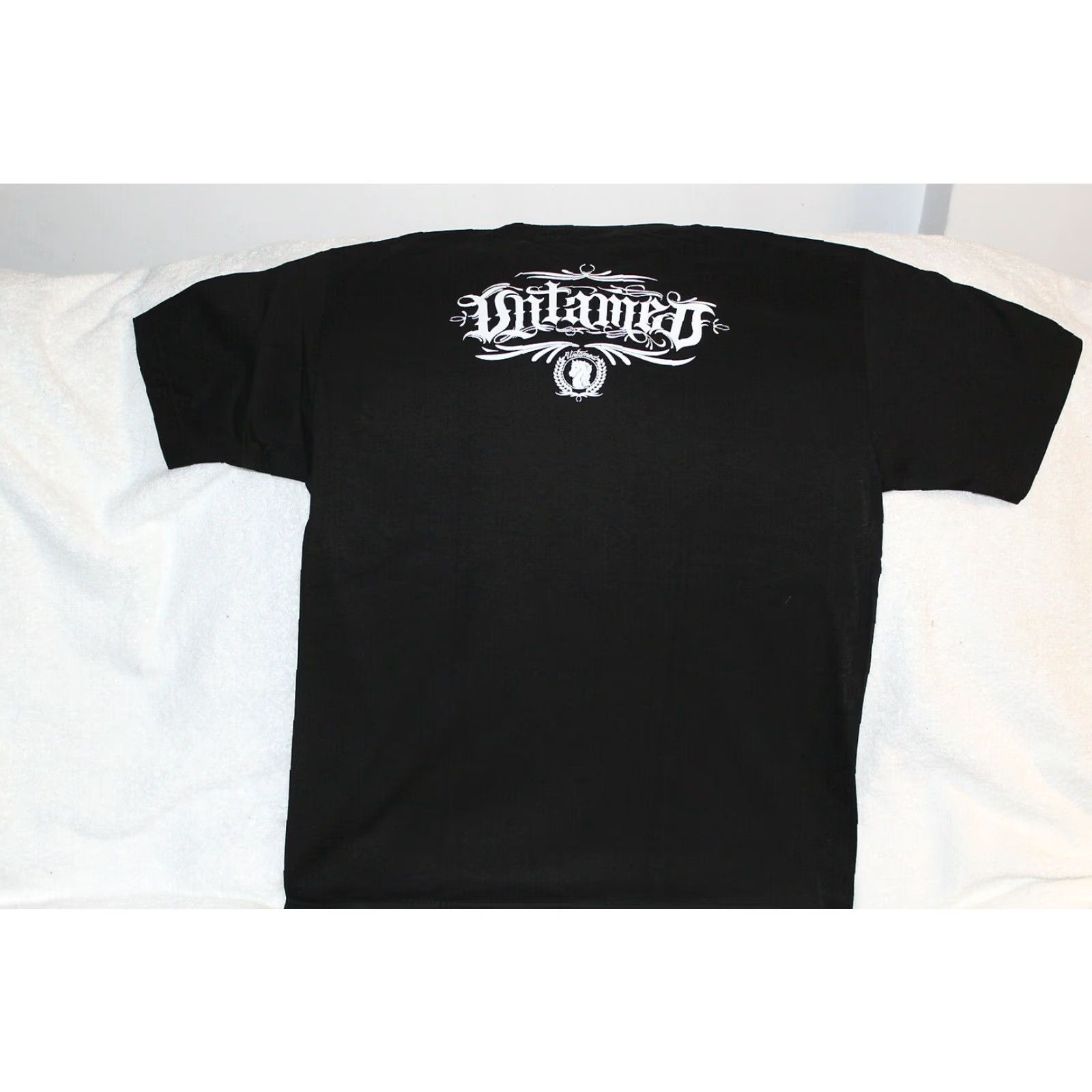 Vintage Vintage Pitbull Puppy T-Shirt Men Black Short Sleeve Graphic Tee 90s Beware of the Rose Size US M / EU 48-50 / 2 - 3 Thumbnail