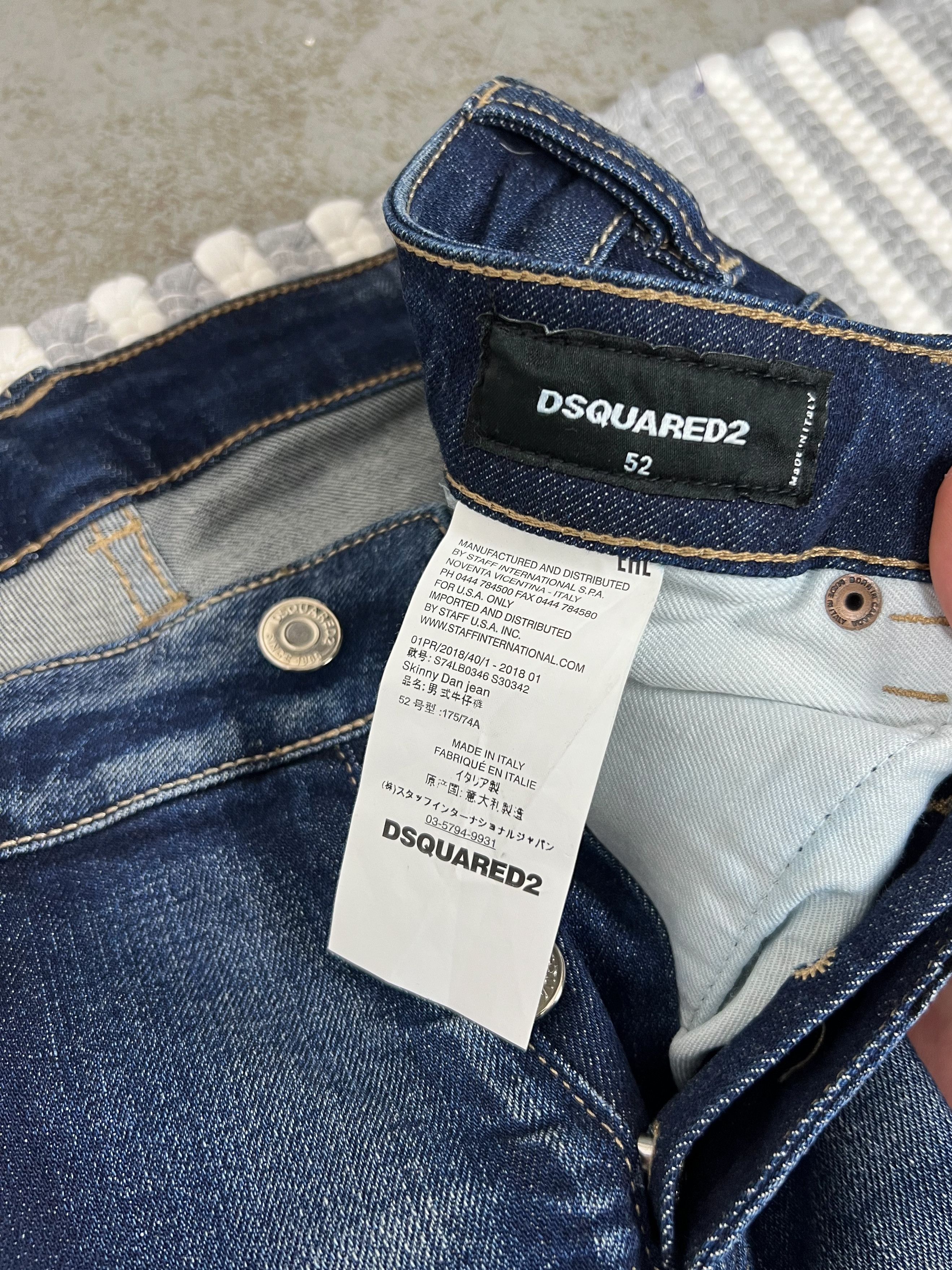 Dsquared2 Dsquared2 Skinny Denim Pants Jeans Size US 34 / EU 50 - 7 Thumbnail
