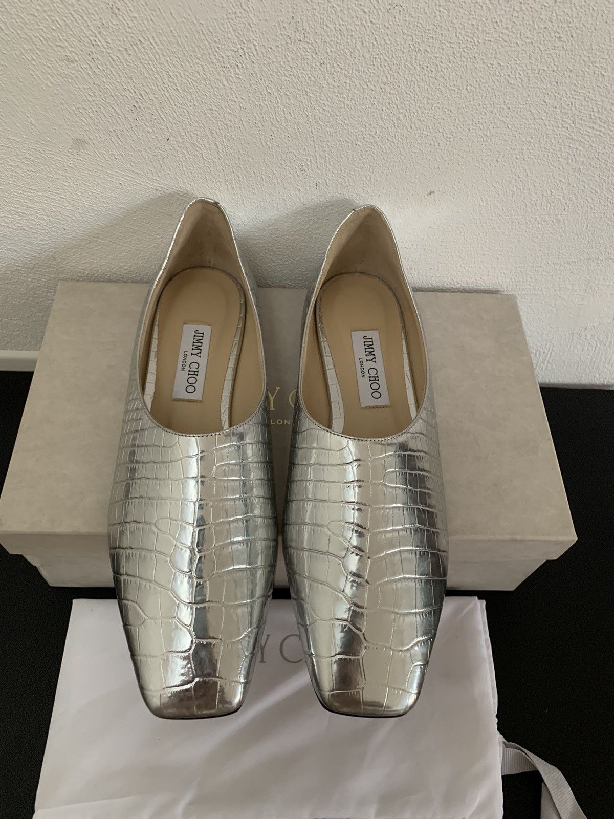 Jimmy Choo Jimmy Choo Leather Mocassino Retail €650 Size US 10 / IT 40 - 6 Thumbnail