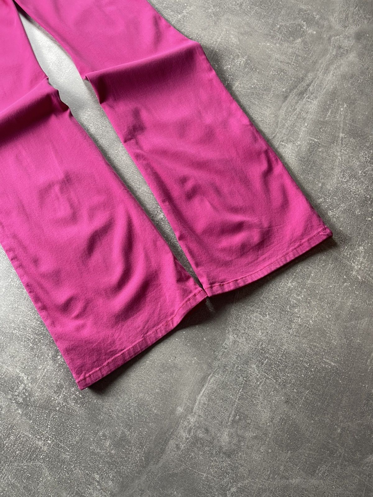 Versace Jeans Couture Vintage Versace Jeans Couture Y2K Fuchsia Flared Pants Size 30" / US 8 / IT 44 - 3 Thumbnail