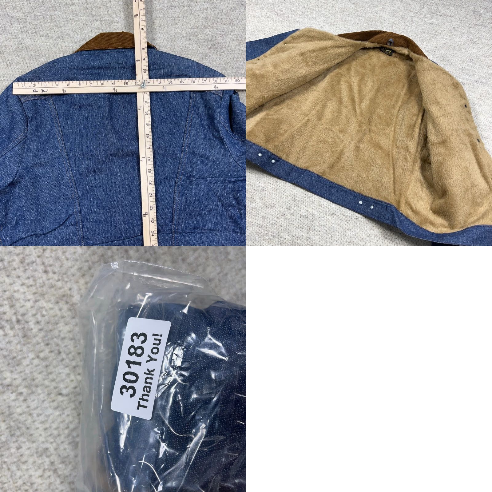 Bell VINTAGE Maverick Denim Jacket Men 44 Blue Lined 70s USA Made Jacket Size US S / EU 44-46 / 1 - 9 Thumbnail