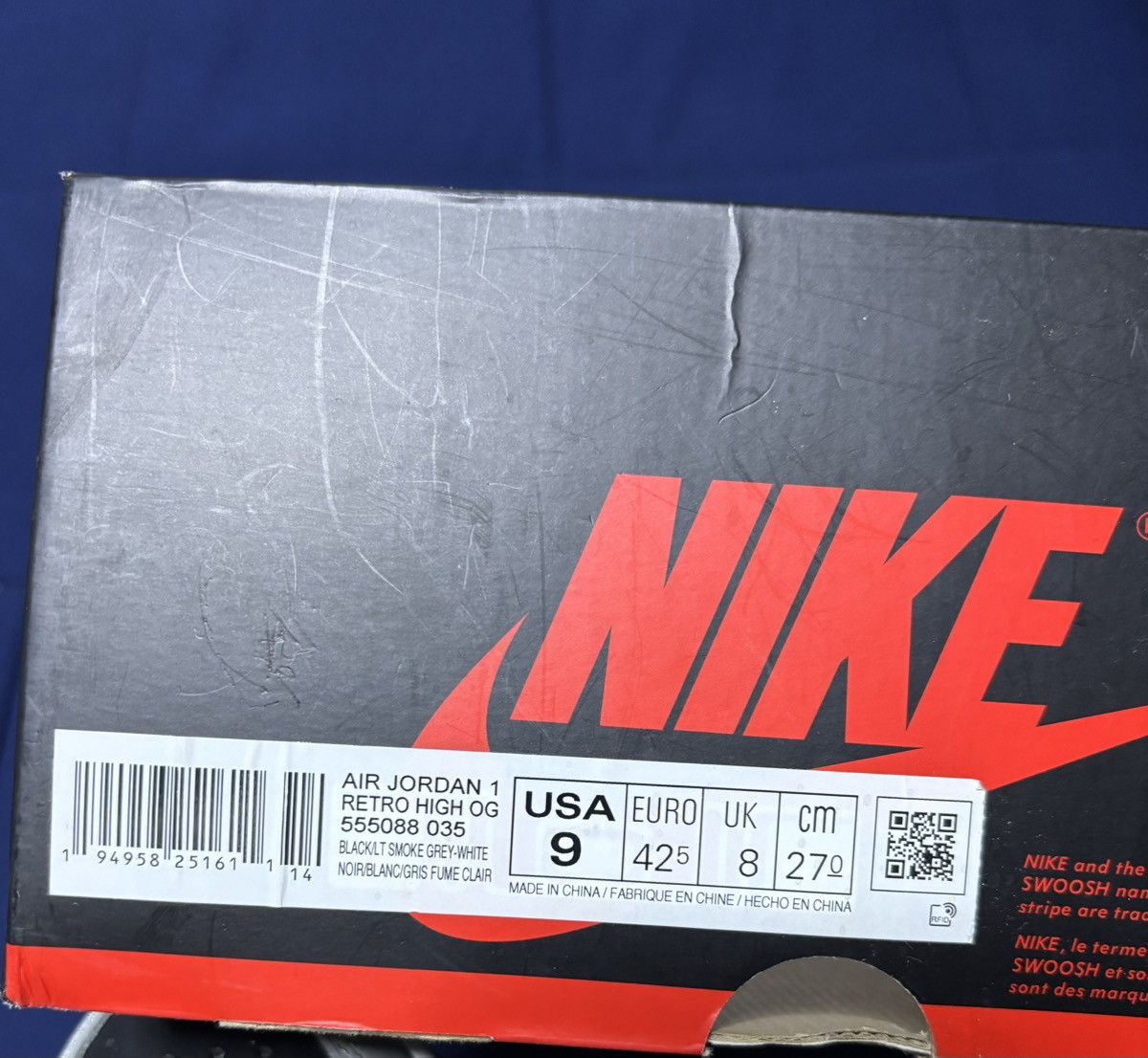Jordan Brand Jordan 1 Retro High OG Shadow 2.0 2021 Size 9 Size US 9 / EU 42 - 9 Thumbnail