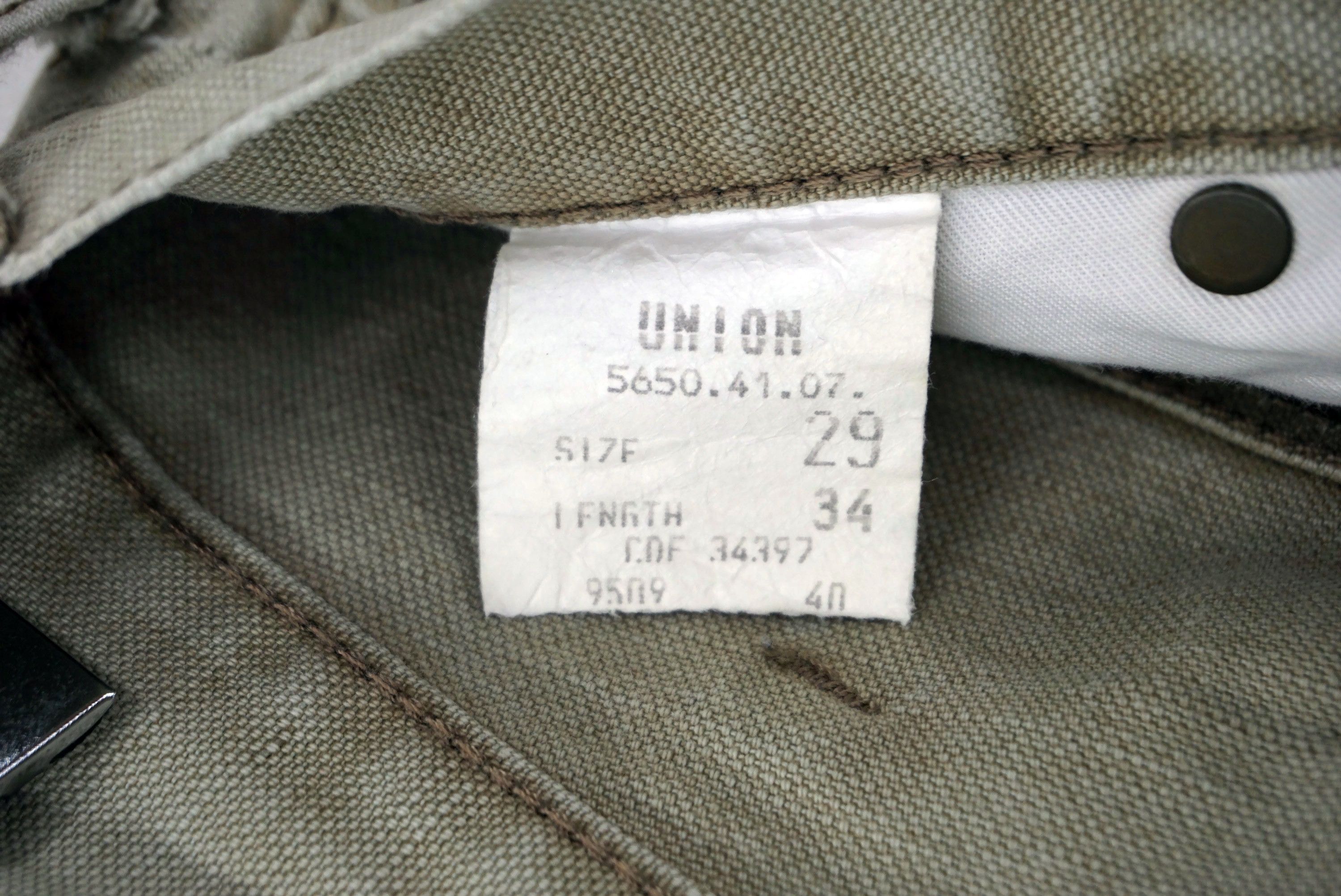 Vintage G-Star Jeans W30xL34 Linen Blend Union Workwear Carpenter Size US 29 - 12 Thumbnail