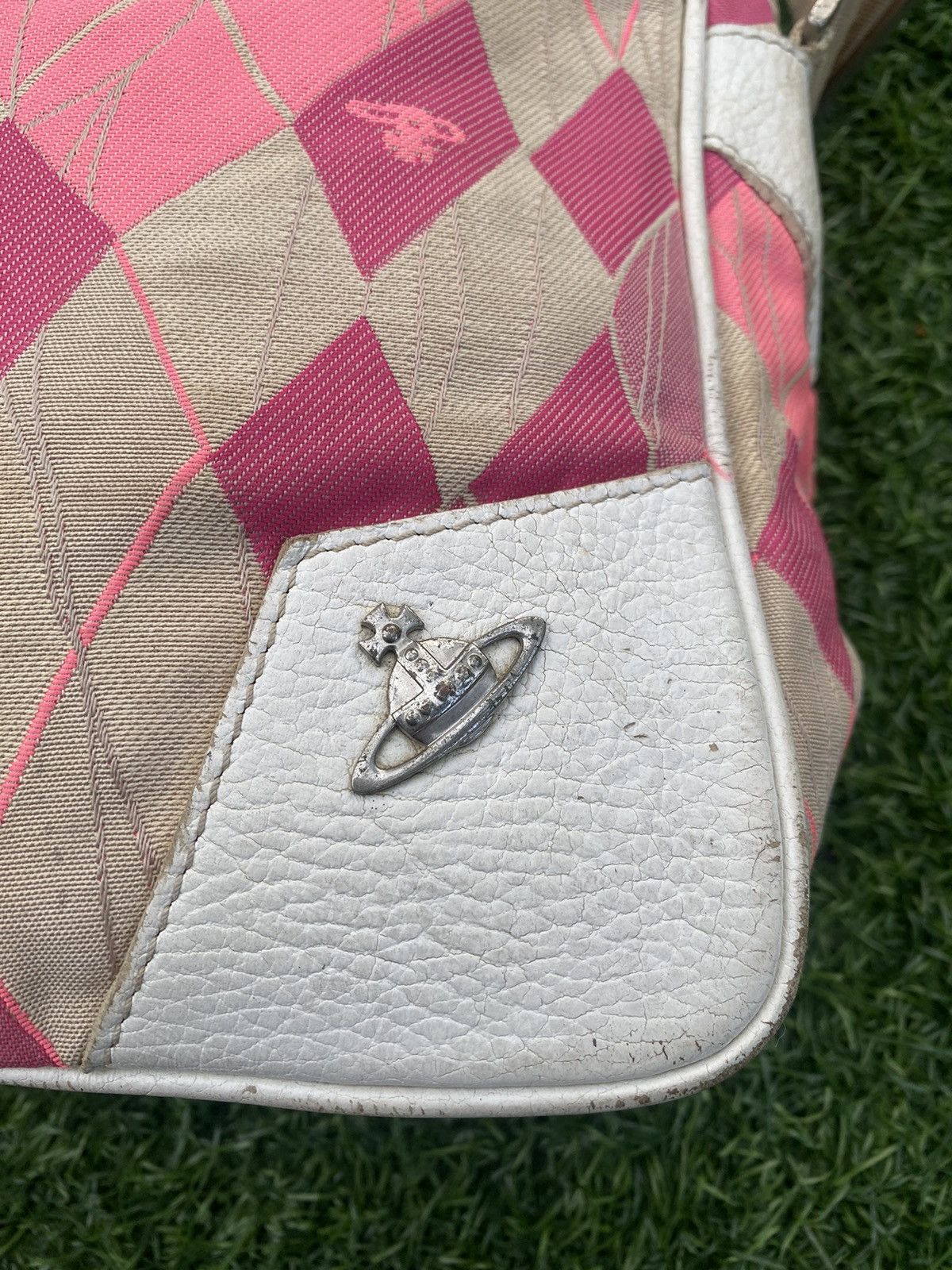 Vivienne Westwood VIVIENNE WESTWOOD PINK PATERN SLING BAG 🐎 Size ONE SIZE - 3 Thumbnail