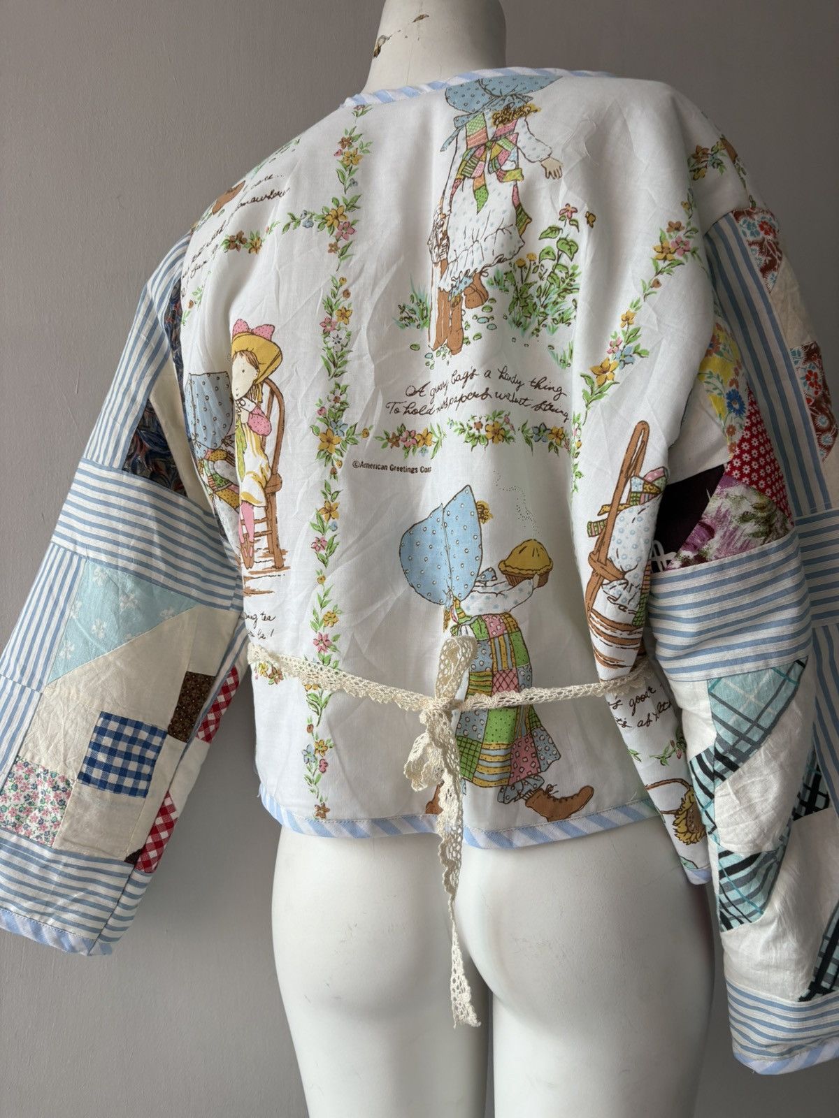 Vintage Patchwork jacket made in bangkok Size ONE SIZE - 14 Thumbnail