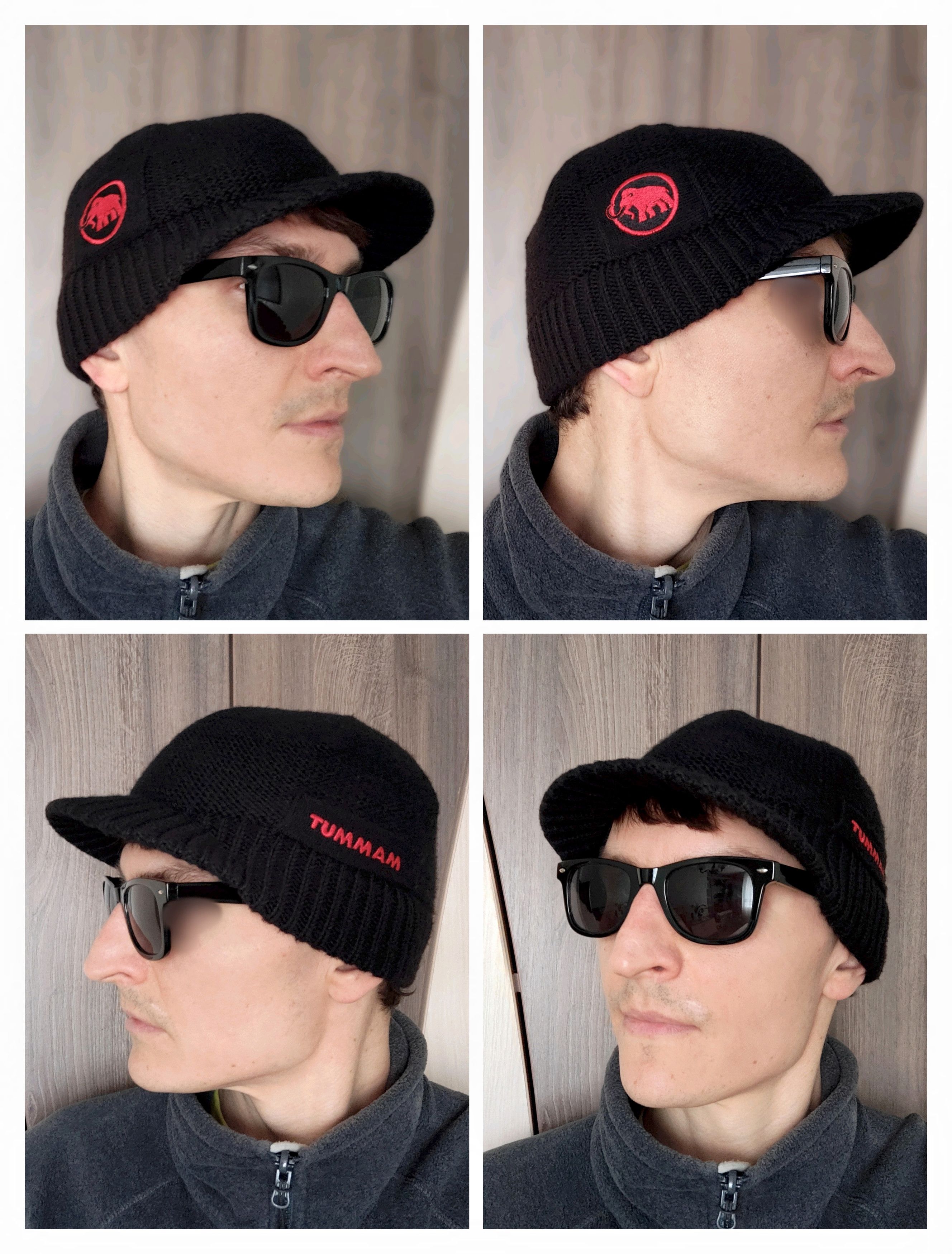 Mammut Vintage Mammut Visor Beanie Knitted Hat Jeep Cap Peaked Hat Size ONE SIZE - 4 Thumbnail