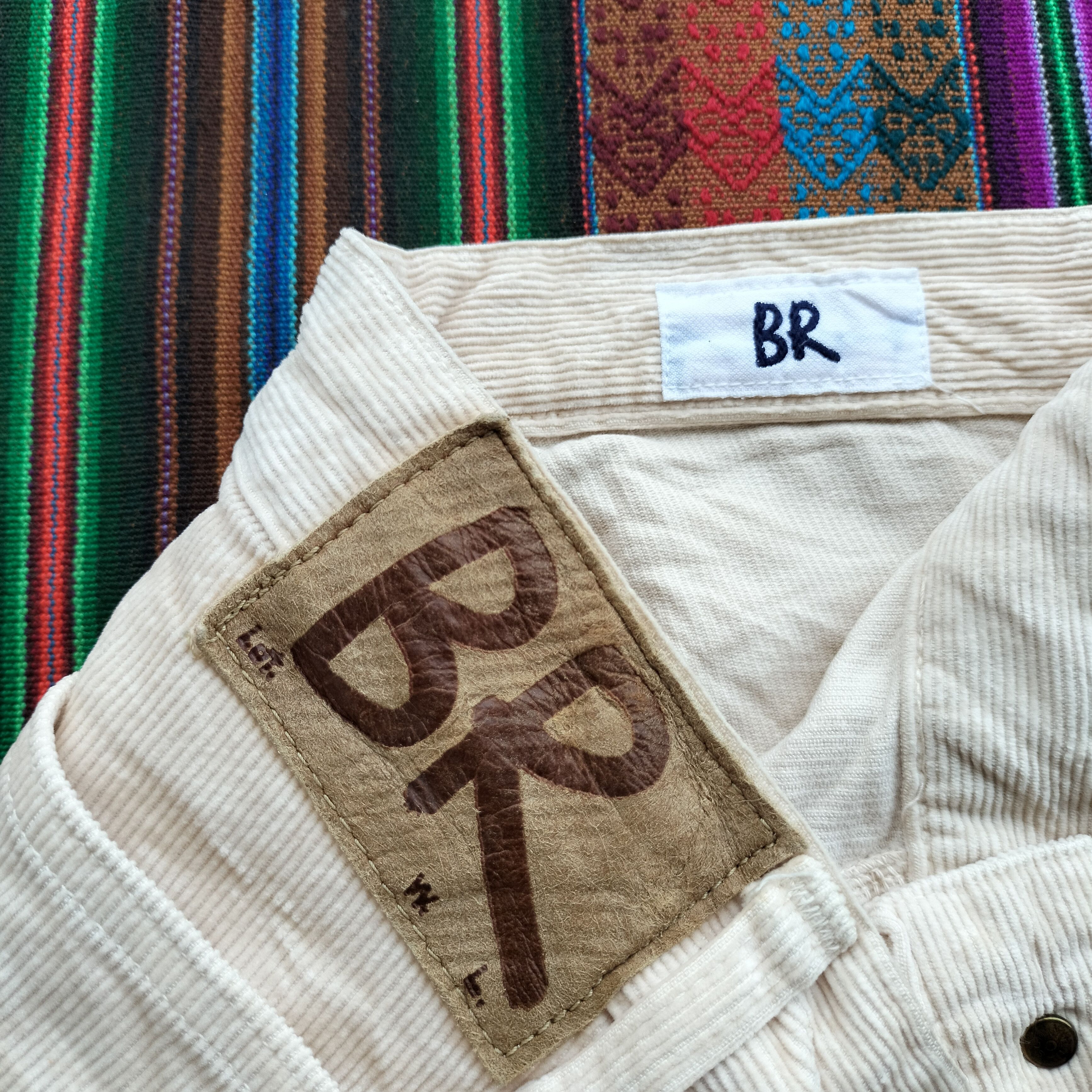 Vintage Vintage BR front pocket flare corduroy pants Size 27" / US 4 / IT 40 - 8 Thumbnail