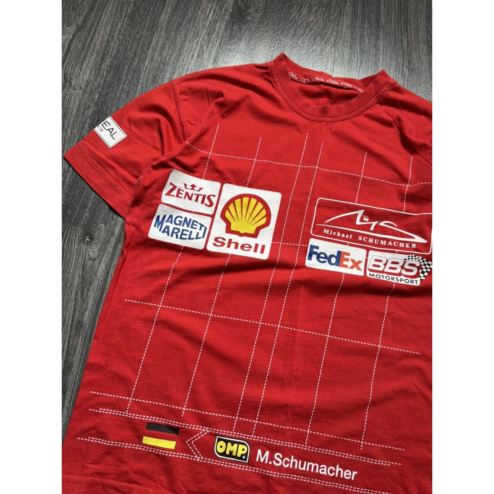 Ferrari × Vintage Vintage 1999 Ferrari Michael Chumacher F1 Edition Size US M / EU 48-50 / 2 - 2 Thumbnail