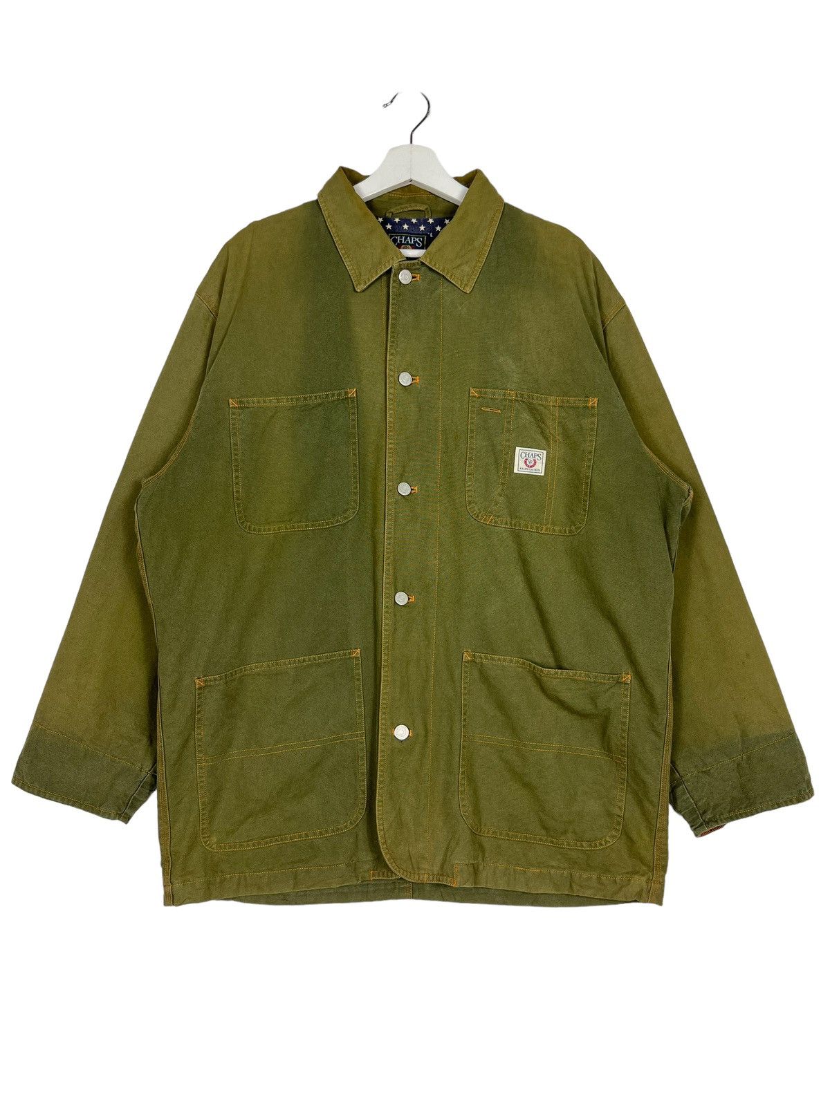Chaps 🔥 VINTAGE CHAPS RALPH LAUREN WORK JACKET Size US L / EU 52-54 / 3 - 2 Thumbnail