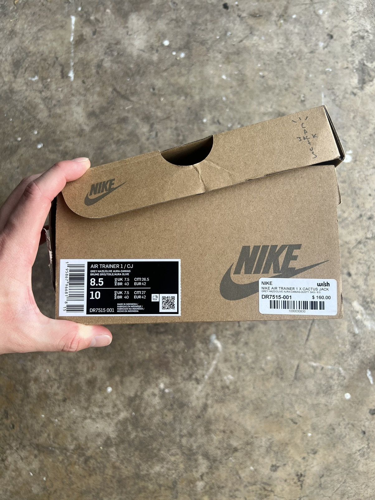 Nike × Travis Scott Nike AIR TRAINER 1 Cactus Jack Size US 8.5 / EU 41-42 - 8 Thumbnail