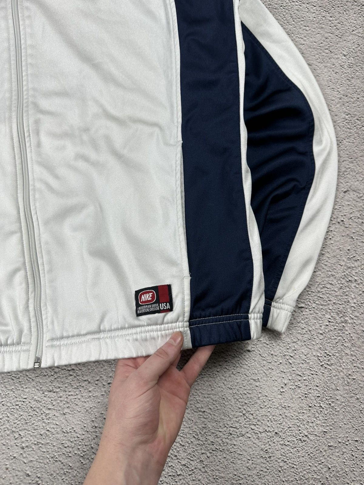 Nike Vintage Nike Track Jacket Olympic USA Full Zip Hoodie Y2K Size US XL / EU 56 / 4 - 5 Thumbnail
