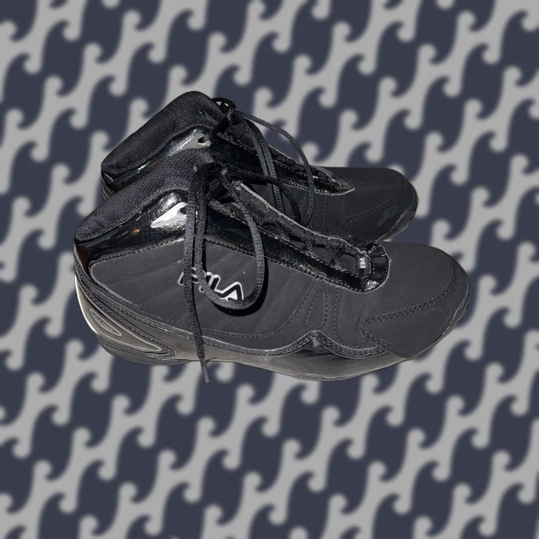 Fila FILA DLS-FOAM Sneakers High Top Boys Men Size 7 Black 3SB10055-101 Shoes Foam Insole Size US S / EU 44-46 / 1 - 1 Thumbnail