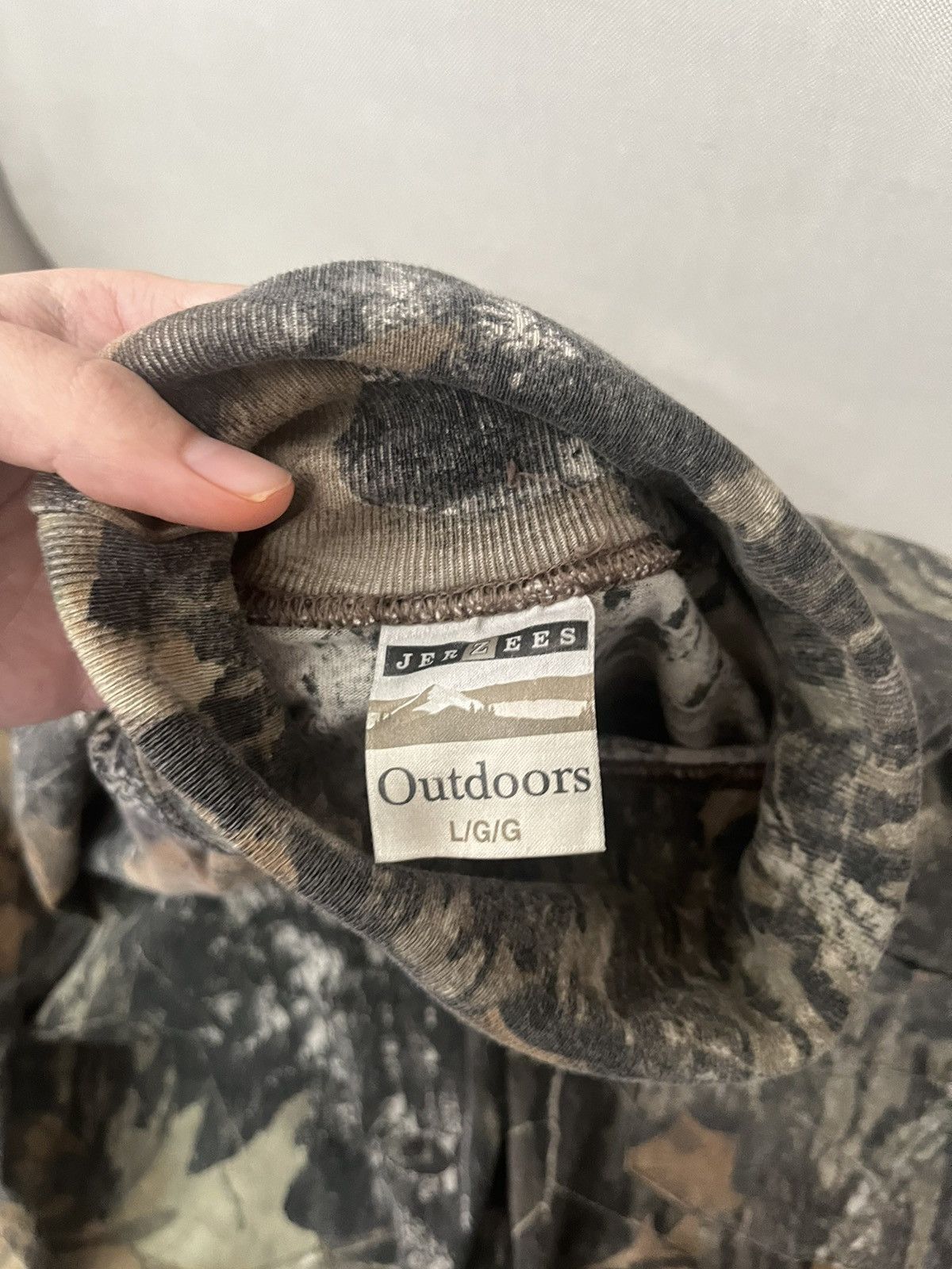 Mossy Oaks × Vintage Vintage 90s mossy oak camo long sleeve Size US L / EU 52-54 / 3 - 2 Thumbnail