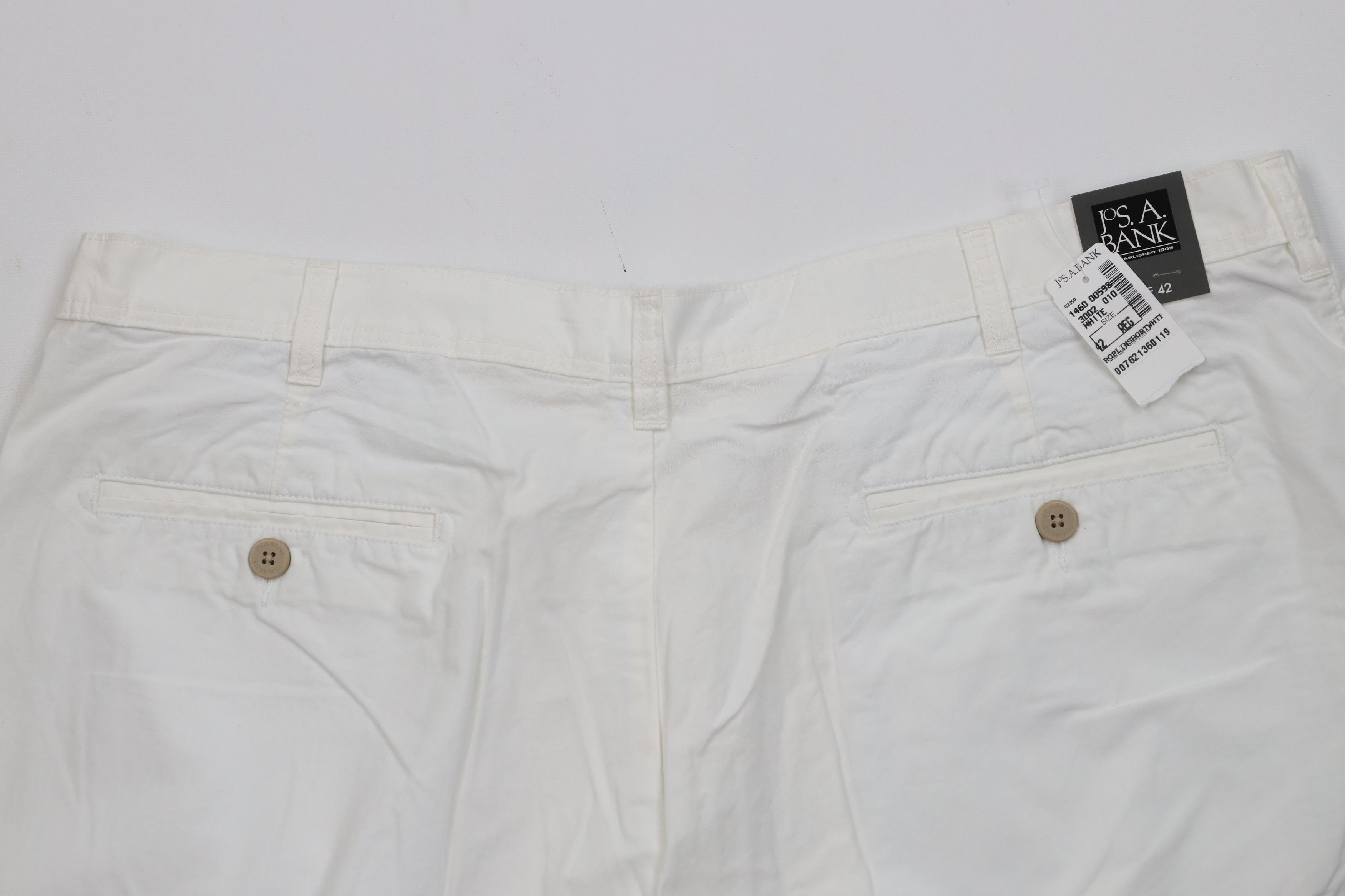 Jos. A. Bank New Jos A Bank Above Knee Golfing Golf Chino Shorts White Size US 42 / EU 58 - 9 Thumbnail