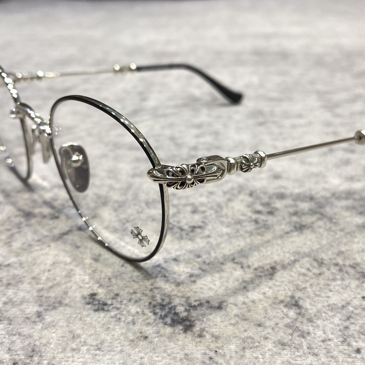 Chrome Hearts CHROME HEARTS BUBBA-A Matte Black/Shiny Silver Size ONE SIZE - 2 Thumbnail