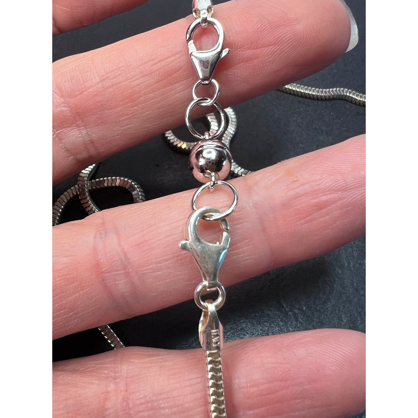 Other Arya stichtite and amethyst Sterling silver necklace Size ONE SIZE - 6 Thumbnail