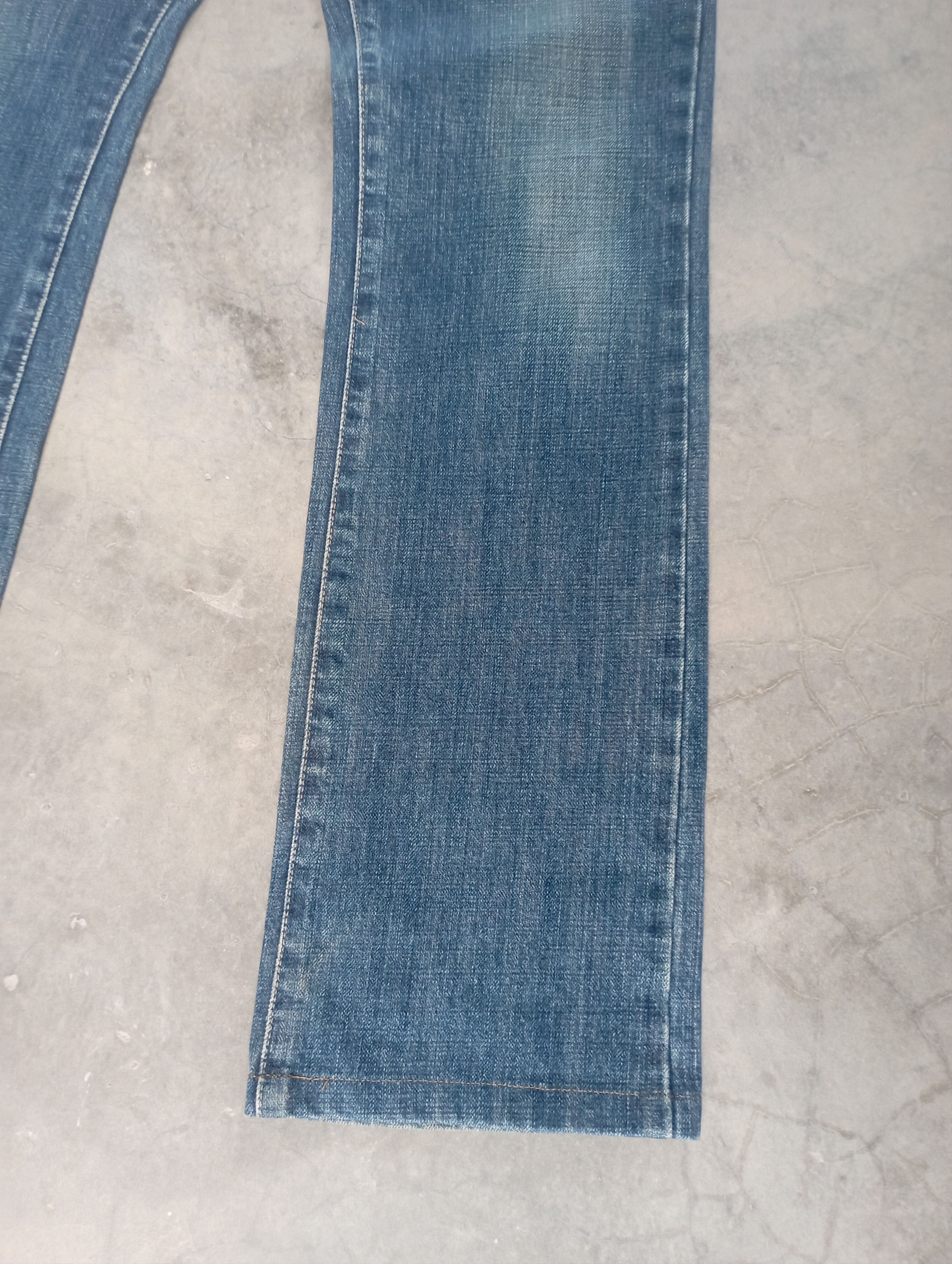 Issey Miyake Issey Miyake Tete Homme Stone Wash Distressed Denim Size US 31 - 3 Thumbnail