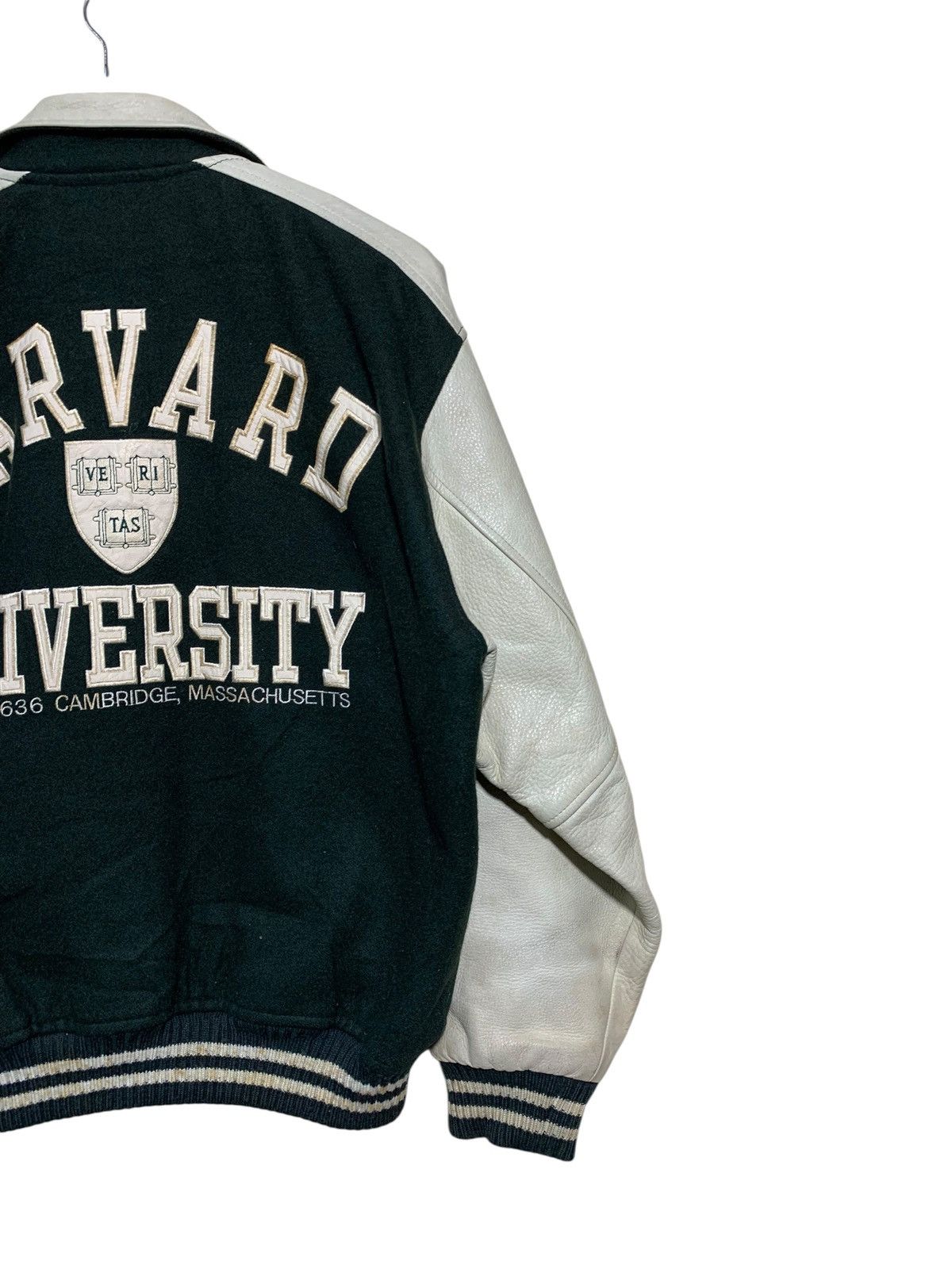 Vintage 🔥VTG HARVARD UNIVERSITY VARSITY JACKETS WOOL/LEATHER Size US M / EU 48-50 / 2 - 3 Thumbnail