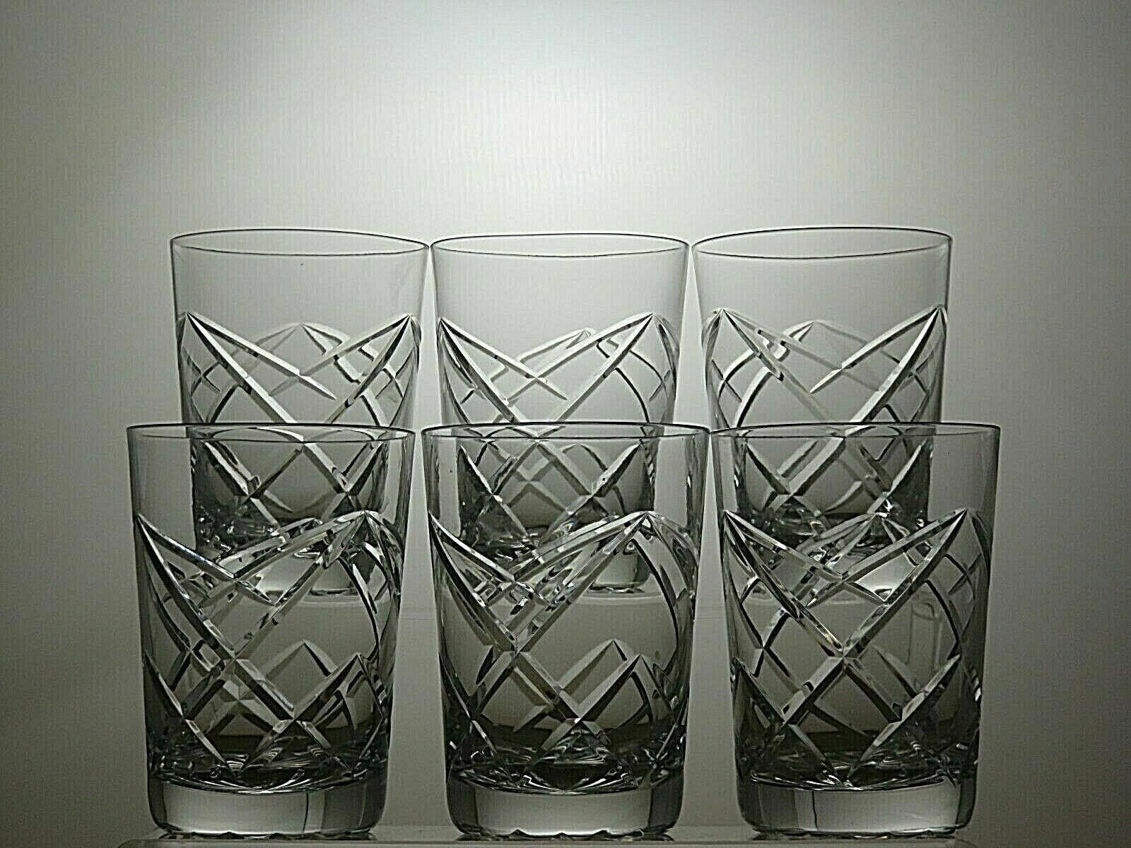 Other Royal Brierley Crystal Cut Glass Set Of 6 Whisky Tumblers Size ONE SIZE - 3 Thumbnail
