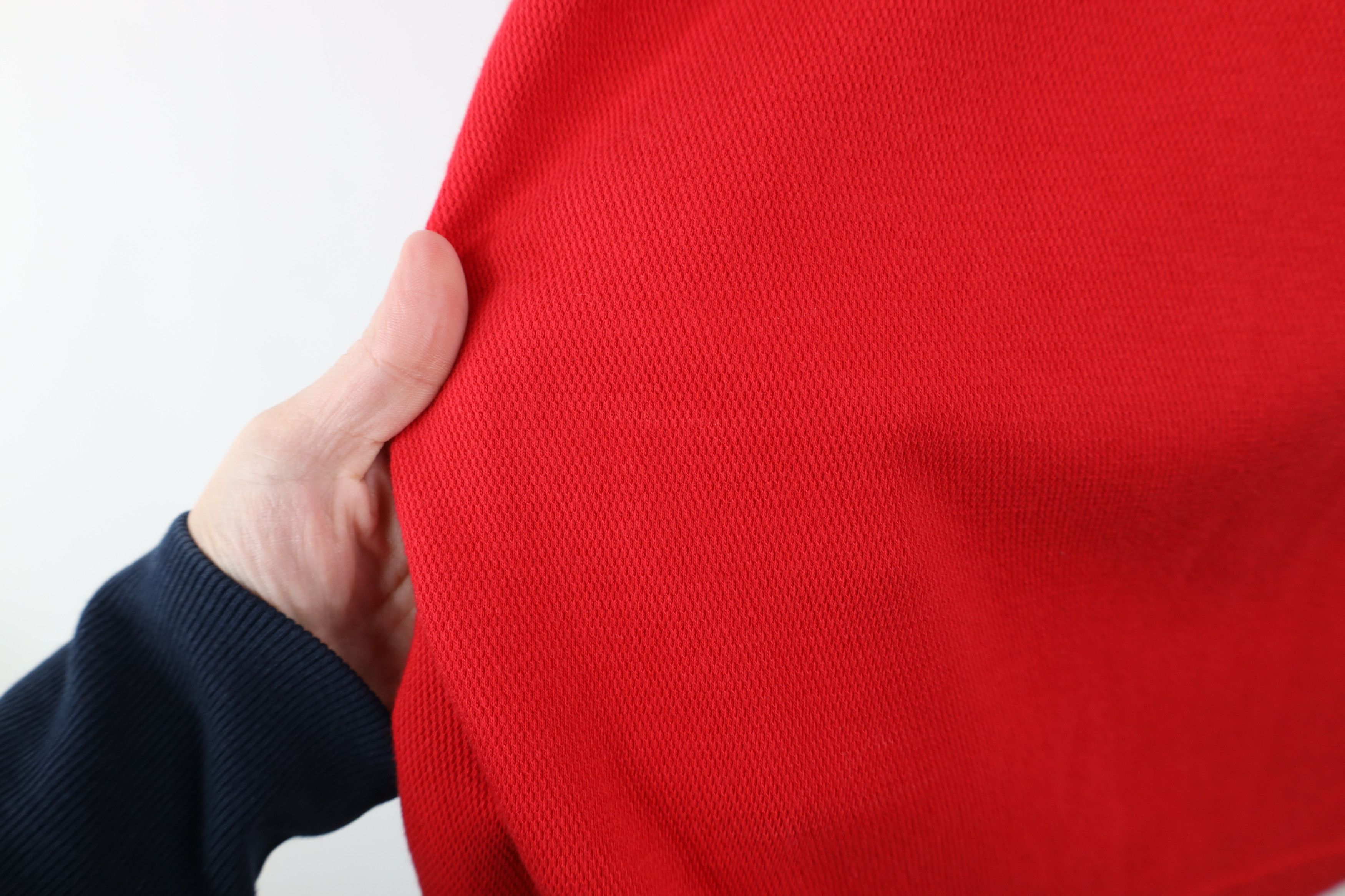 Nike × Vintage Vintage Nike Mini Swoosh Ohio State University Knit Polo Size US M / EU 48-50 / 2 - 8 Thumbnail