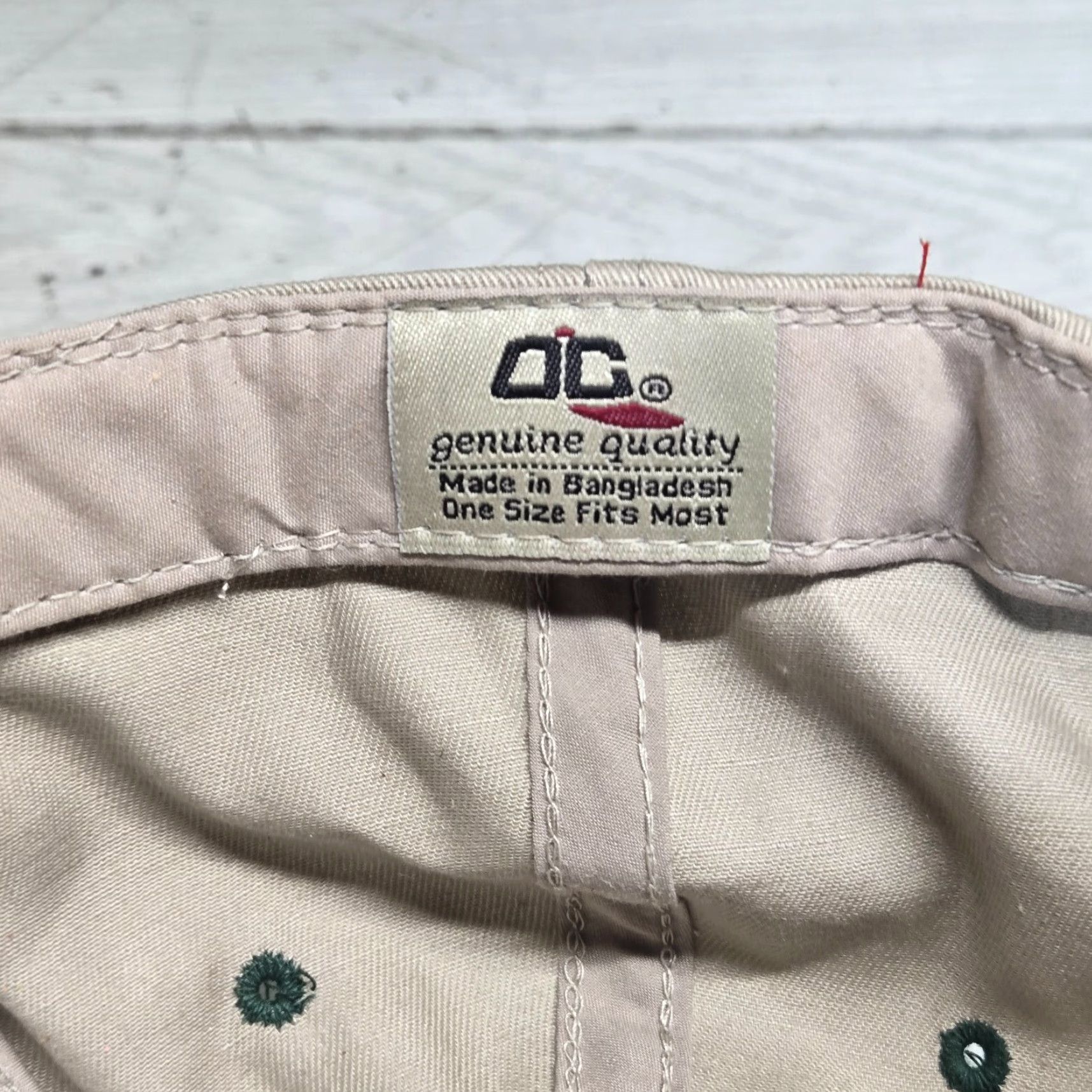 Vintage VINTAGE Chrysler Dodge Dealership Hat Baseball Cap Unisex Adults One Size Beige Adjustable Outdoors Mens Women Size ONE SIZE - 7 Thumbnail