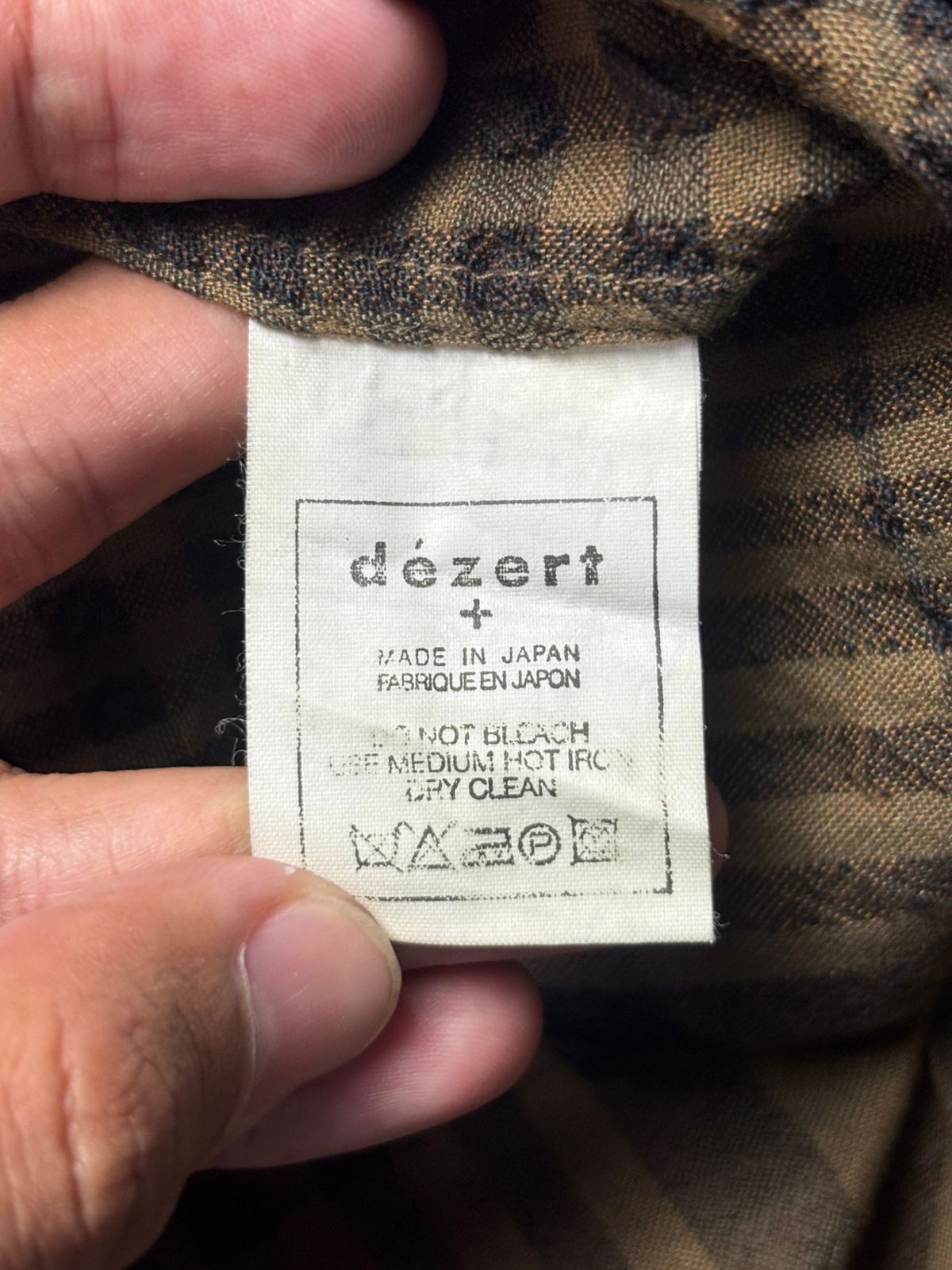 Dezert 2000s Dezert Oversize Plaid Shirt Size US L / EU 52-54 / 3 - 10 Thumbnail