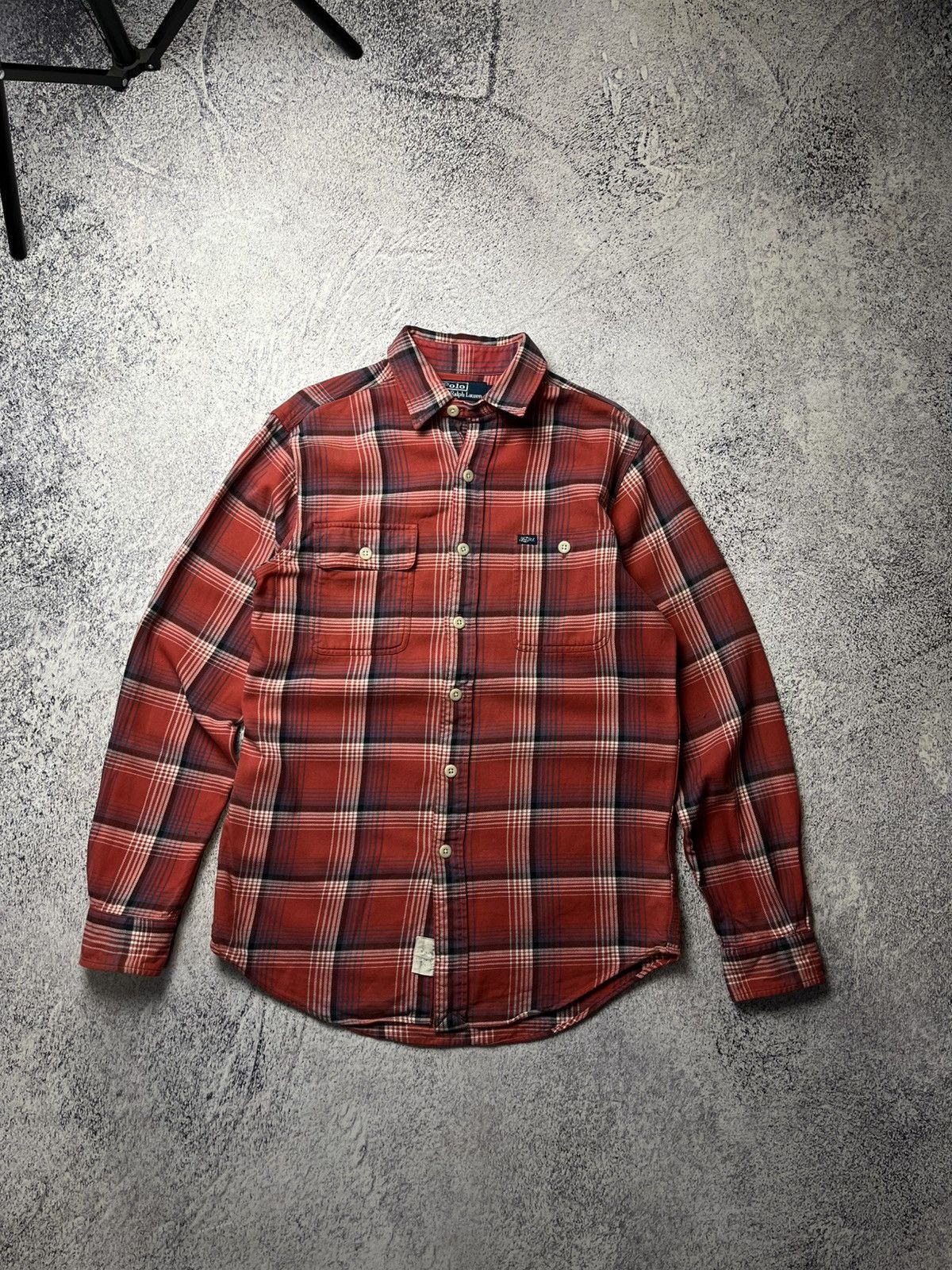 Flannel Men’s Vintage Polo Ralph Lauren Shirt luxury Y2K Size US S / EU 44-46 / 1 - 2 Thumbnail