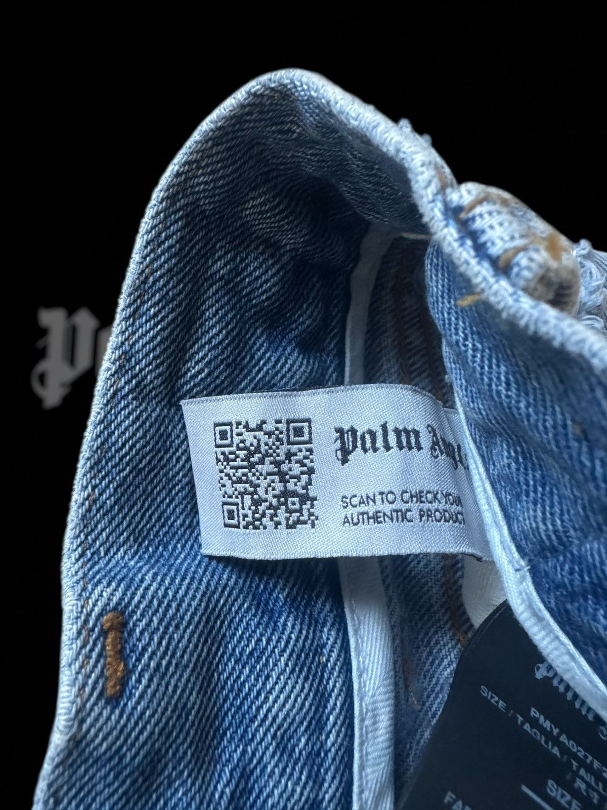 Palm Angels Palm Angels malibu Distressed Blue Denim Jeans Size 32 Size US 32 / EU 48 - 3 Thumbnail
