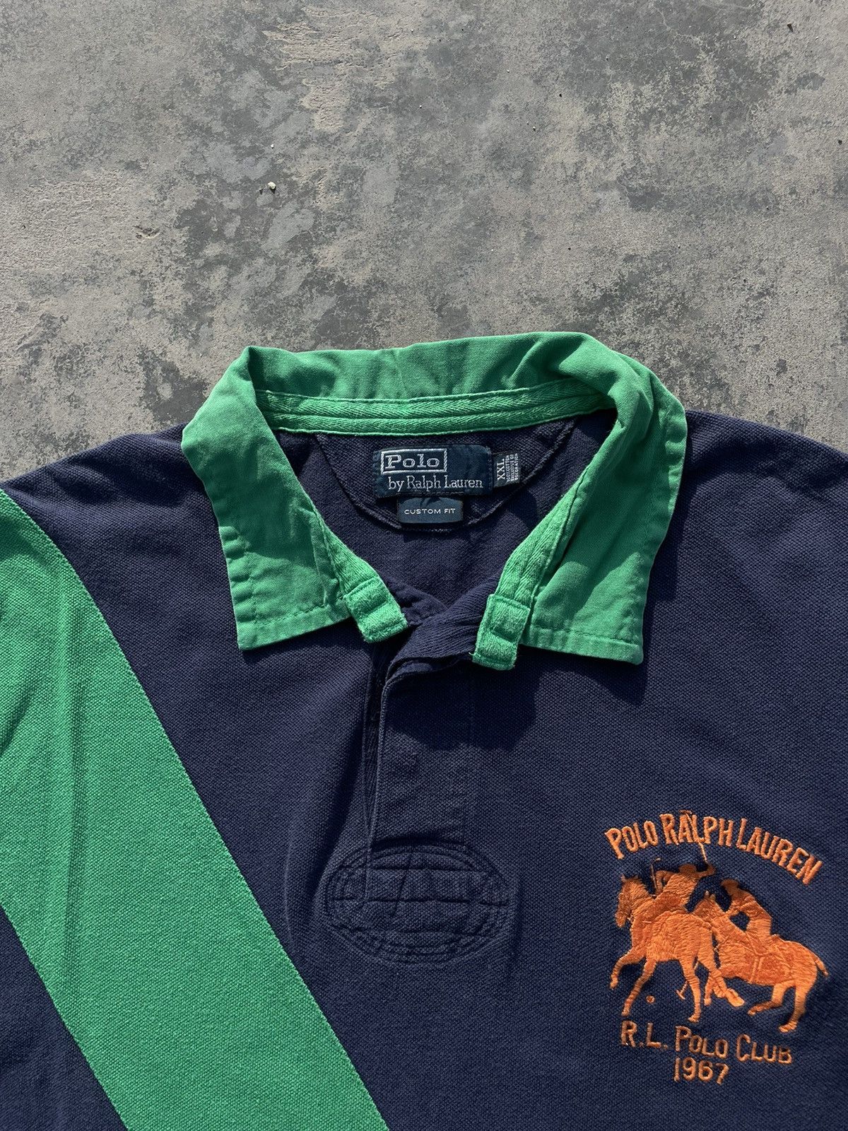 Rugby Ralph Lauren VINTAGE POLO RALPH LAUREN SUMMER CLASSIC BIG PONY shirt Y2K Size US XL / EU 56 / 4 - 4 Thumbnail