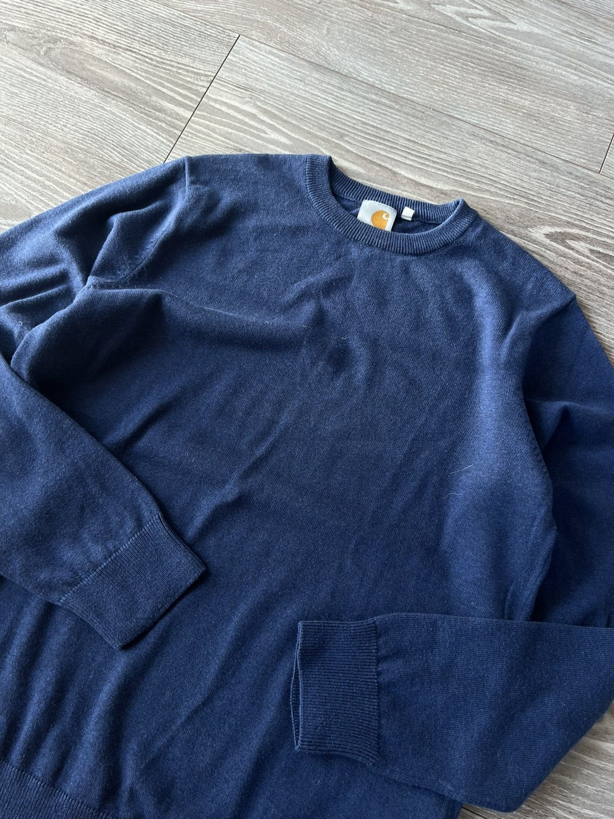 Carhartt × Carhartt Wip ‼️Carhartt Box Logo Knitwear Casual Sweater‼️ Size US S / EU 44-46 / 1 - 14 Thumbnail