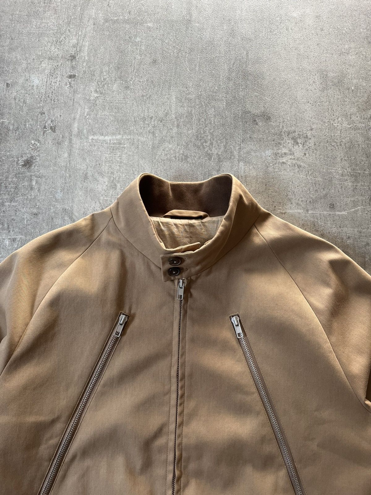 Maison Margiela Maison Margiela S/S 18 cotton silk 5 zip jacket beige rare Size US M / EU 48-50 / 2 - 4 Thumbnail