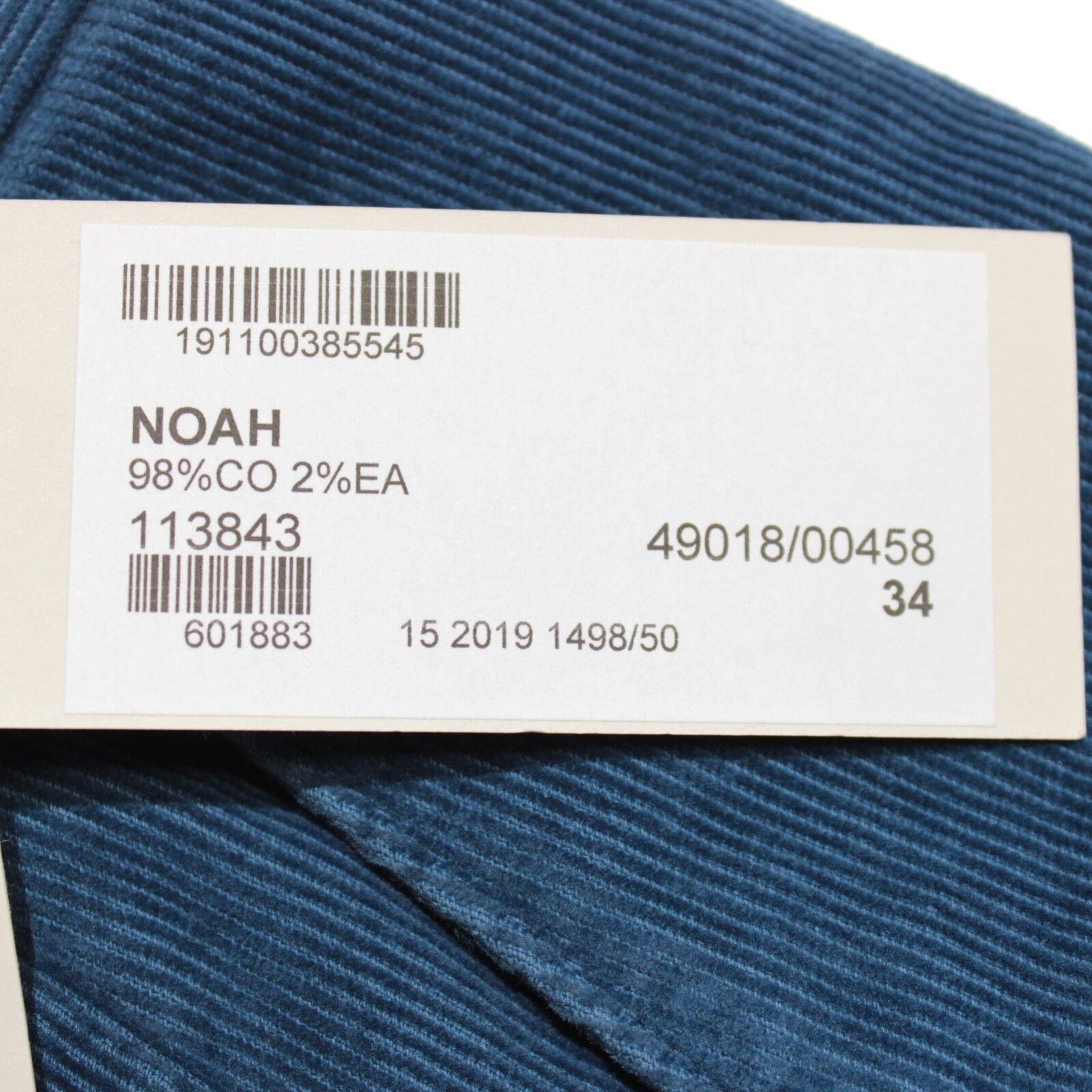 Zanella Zanella New with tags Chino Size 34 US In Blue Size US 34 / EU 50 - 4 Thumbnail
