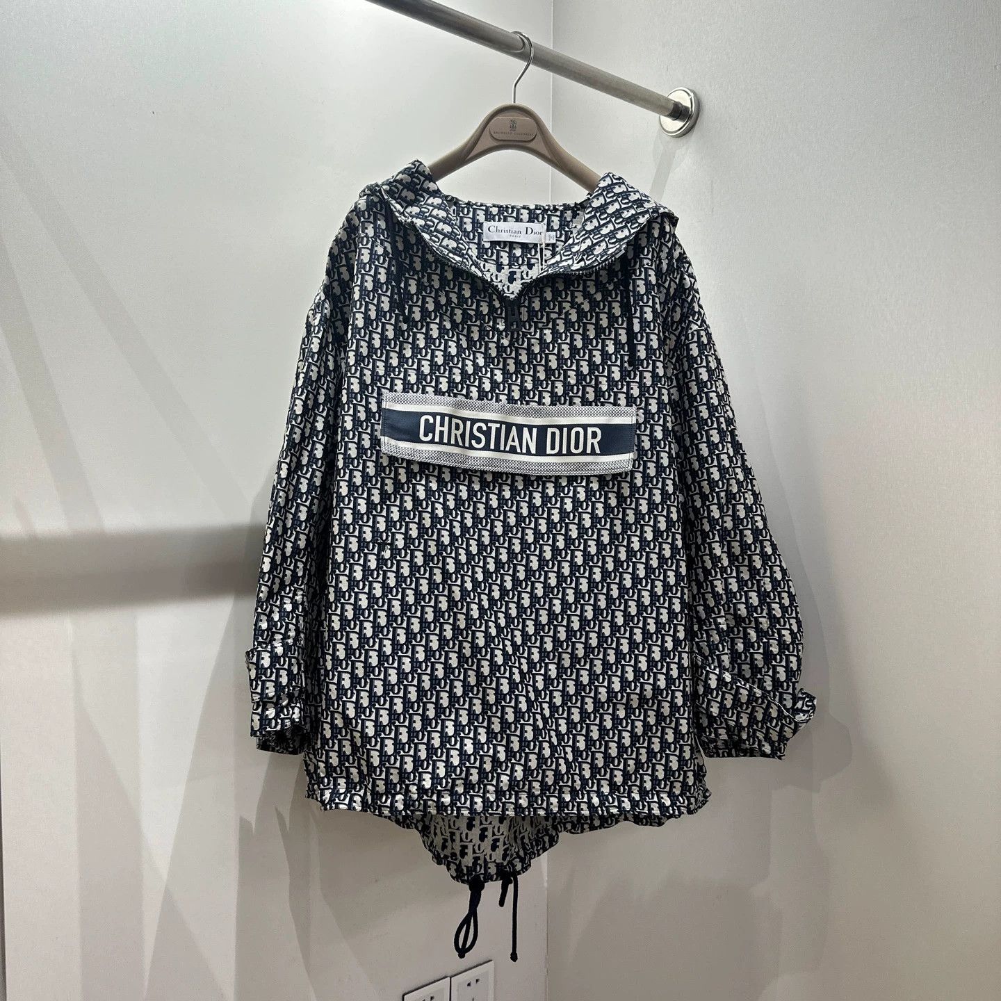 Christian Dior Monsieur Dior Oblique All-Over Print Hooded Jacket S Size S / US 4 / IT 40 - 1 Thumbnail