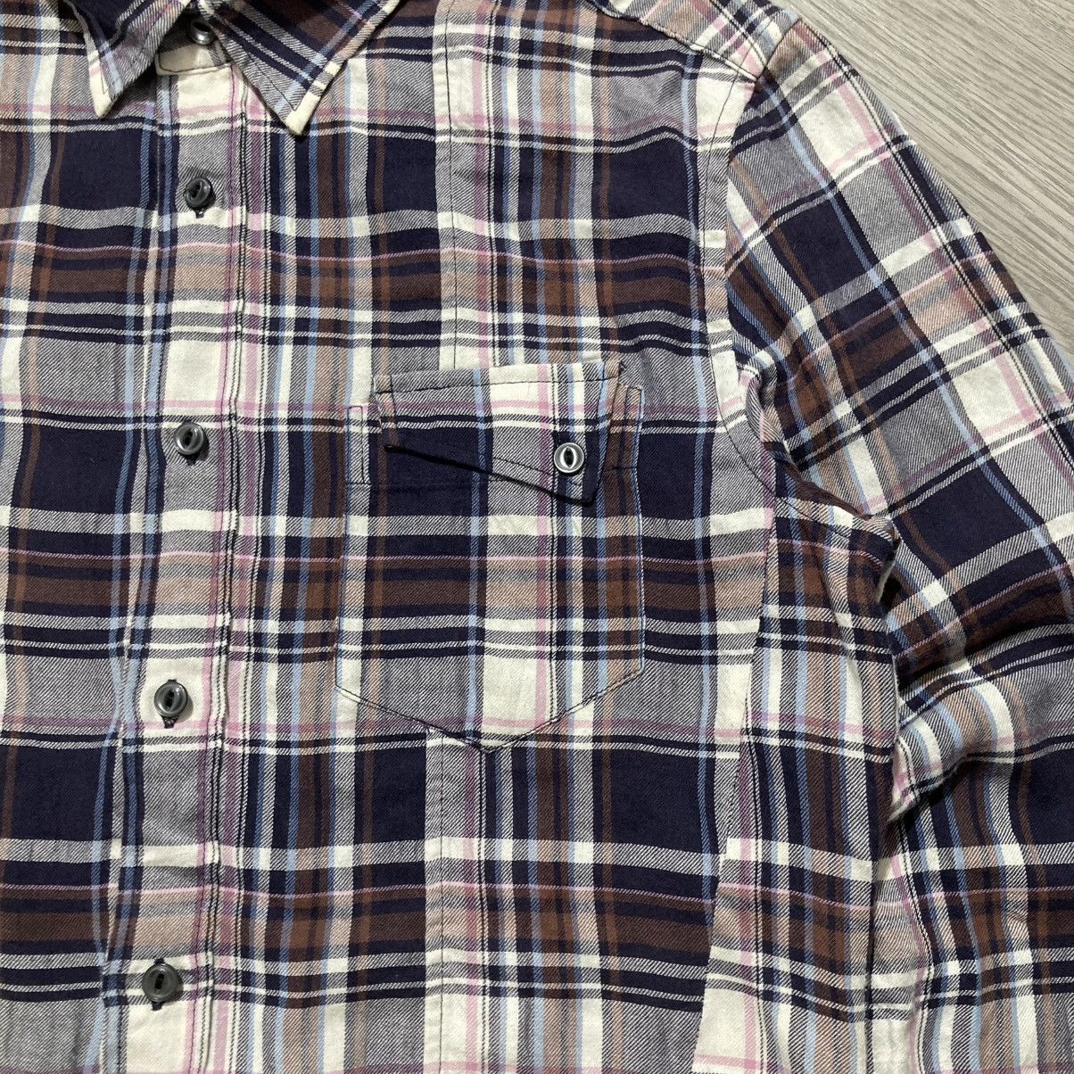 PPFM 2000s PPFM Double Layer Flanel Plaid Hoodie Lgb Punk Style Size US M / EU 48-50 / 2 - 10 Thumbnail