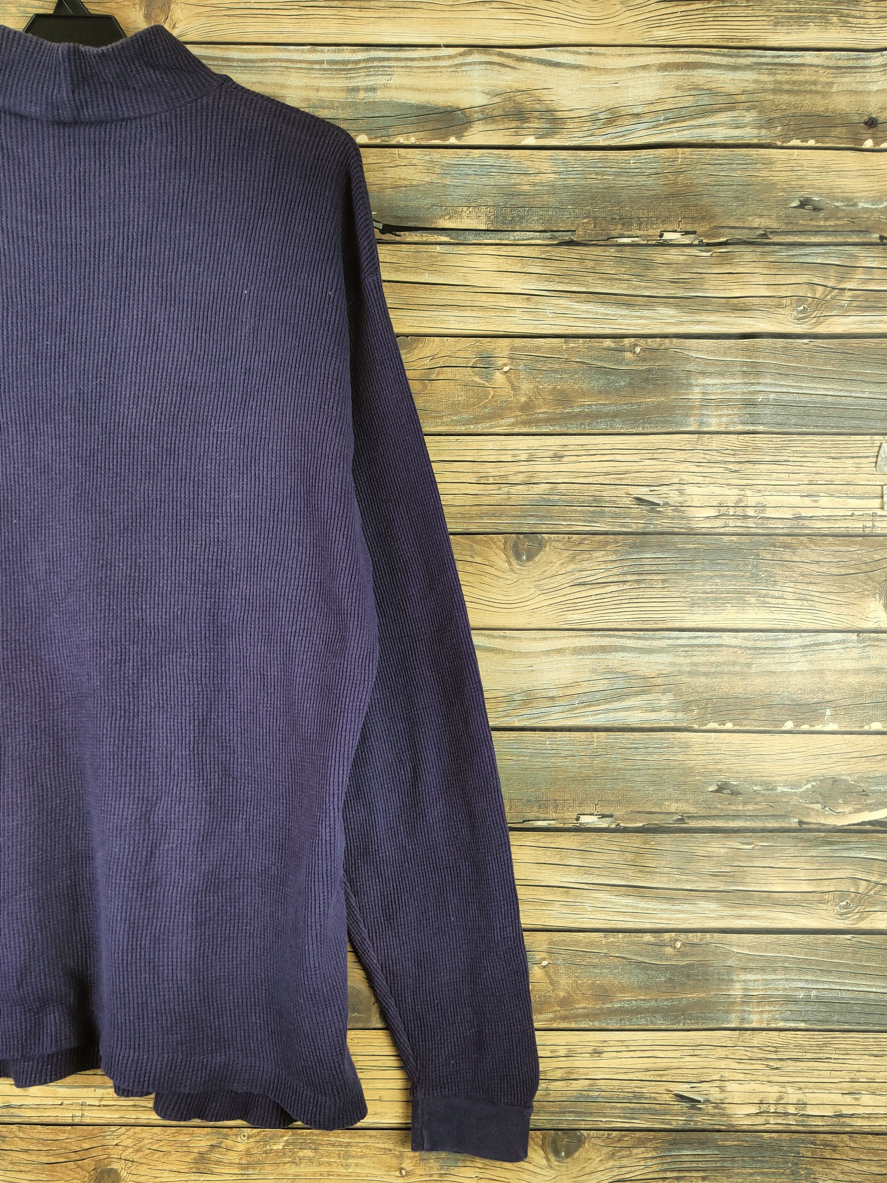 L.L. Bean DL L.L.Bean Navy Knitwear Sweatshirts #46-380 Size US M / EU 48-50 / 2 - 9 Thumbnail