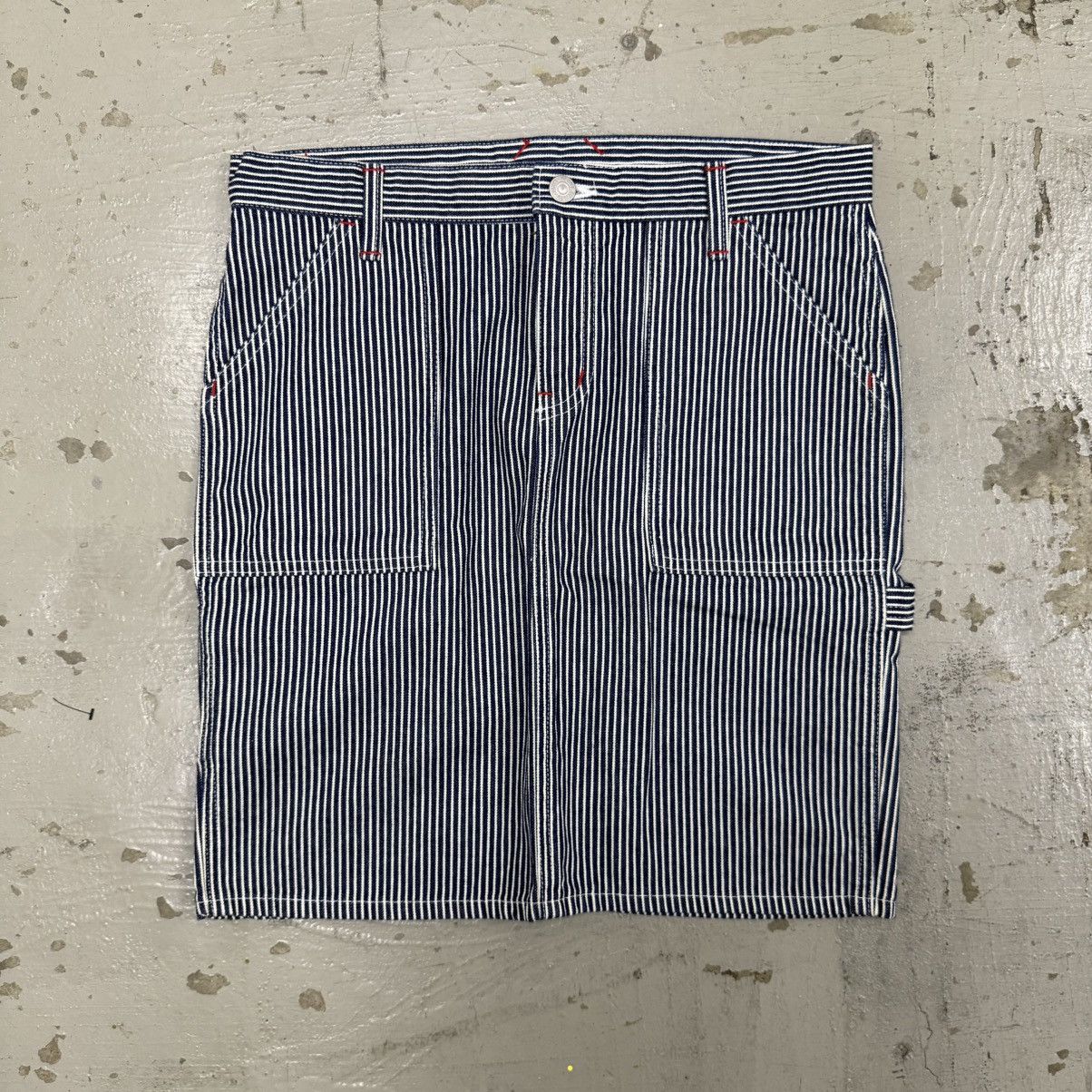 Beams Plus Vintage Beams Boy Hickory Skirt Size 31" - 2 Thumbnail