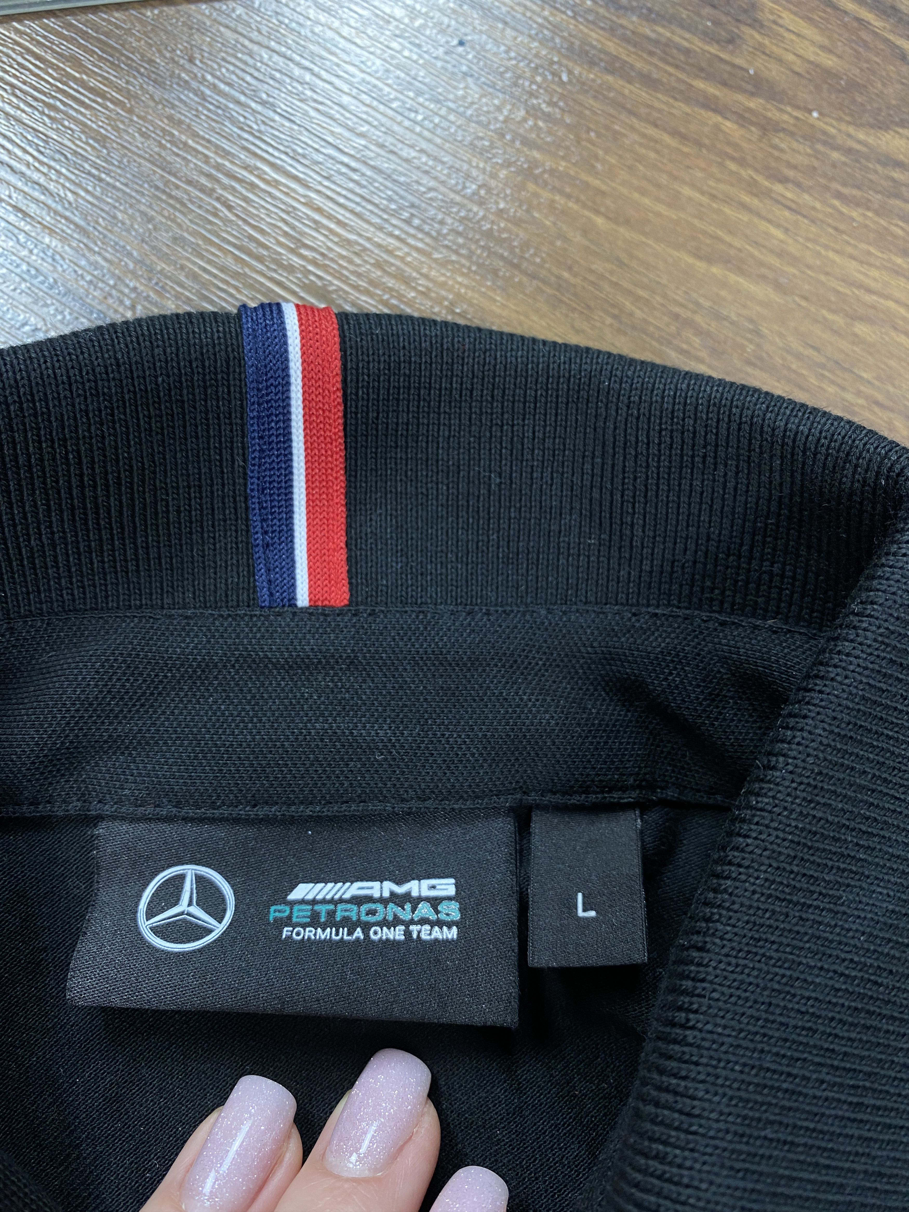 Mercedes-Benz × Vintage Mercedes Benz Petronas Formula 1 Team polo shirt Size L / US 10 / IT 46 - 5 Thumbnail