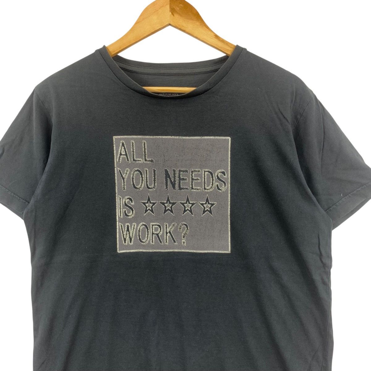 Other BURNER JAPAN STREETWEAR Pure Soul Dont Need Work Tee Shirt Size XL / US 12-14 / IT 48-50 - 5 Thumbnail