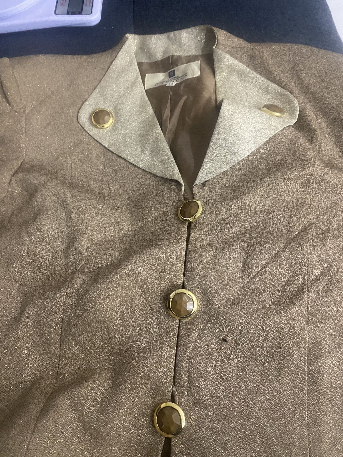 Givenchy VINTAGE GIVENCHY HI-FORMAL JACKET Size M / US 6-8 / IT 42-44 - 18 Thumbnail