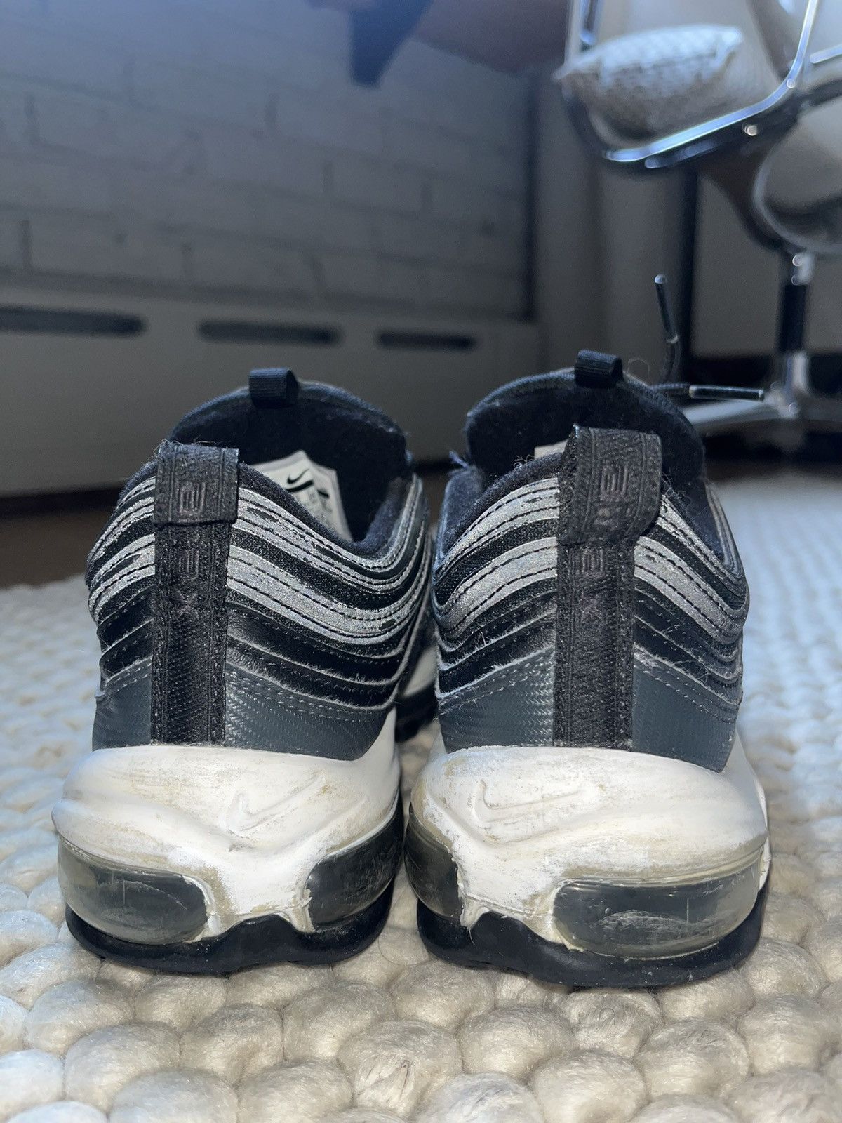 Nike Black Nike Air Max Size US 6 / EU 39 - 4 Thumbnail